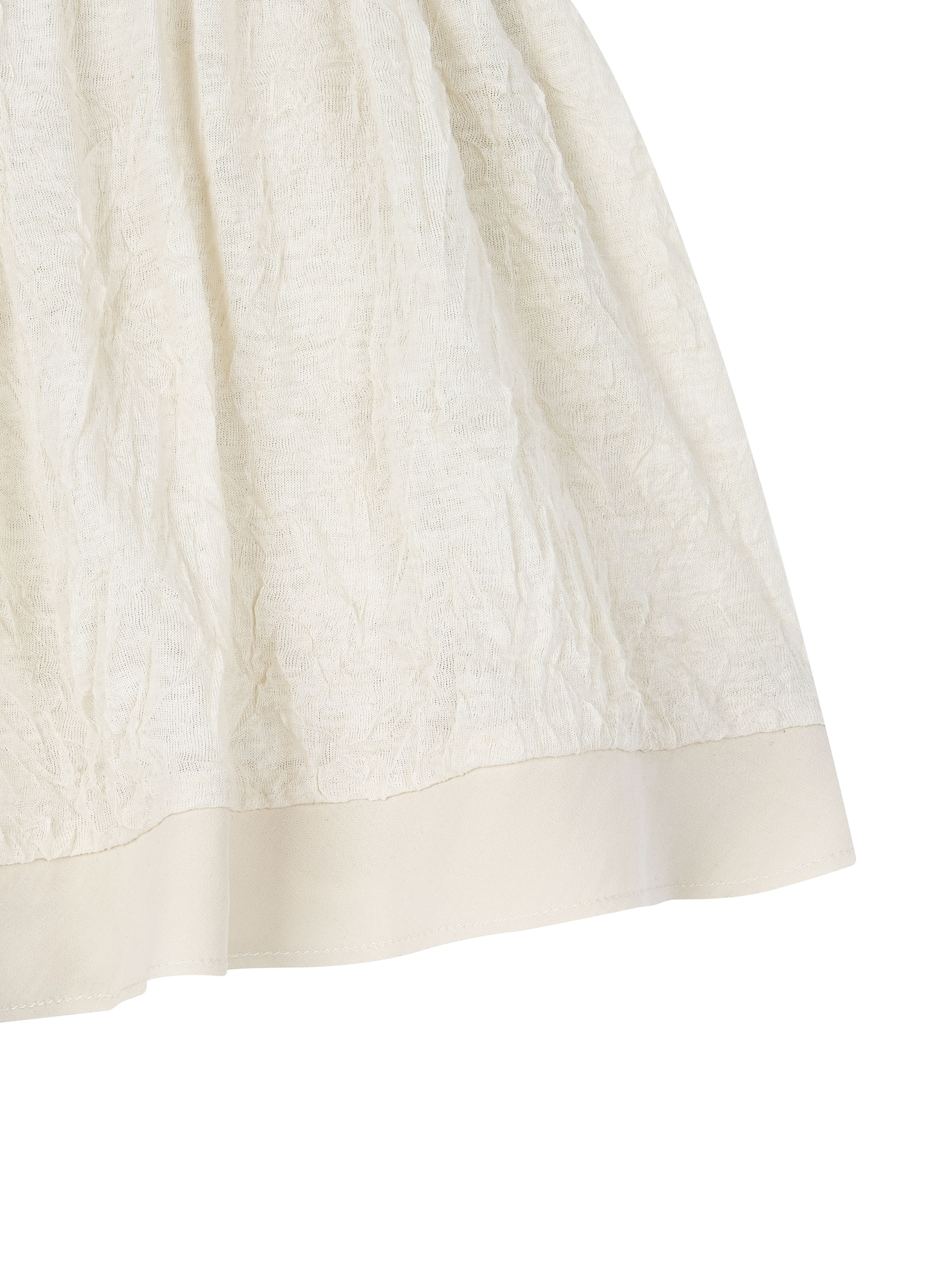 Mini Ruffle Pants (ecru)