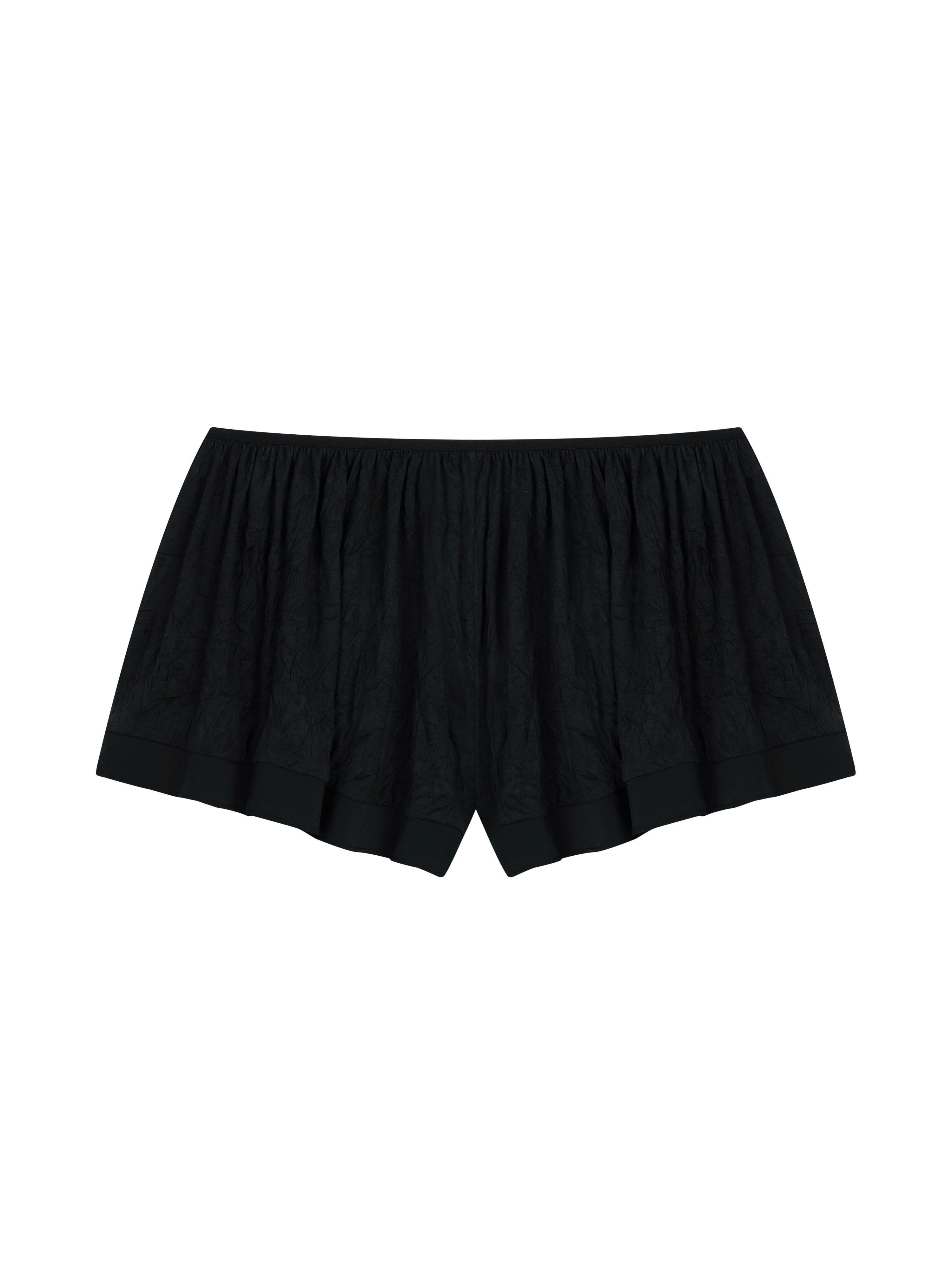 Mini Ruffle Pants (black)