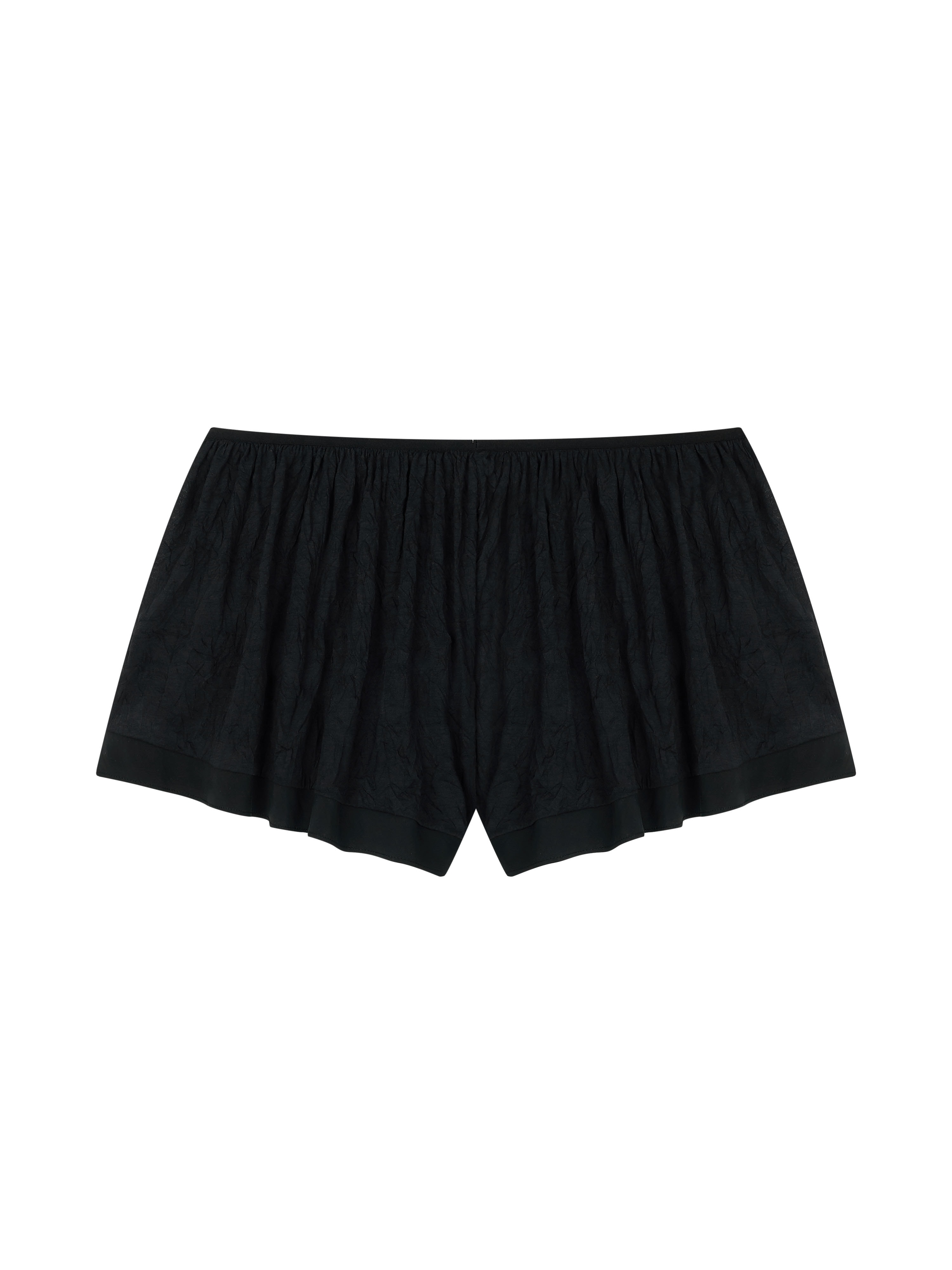 Mini Ruffle Pants (black)