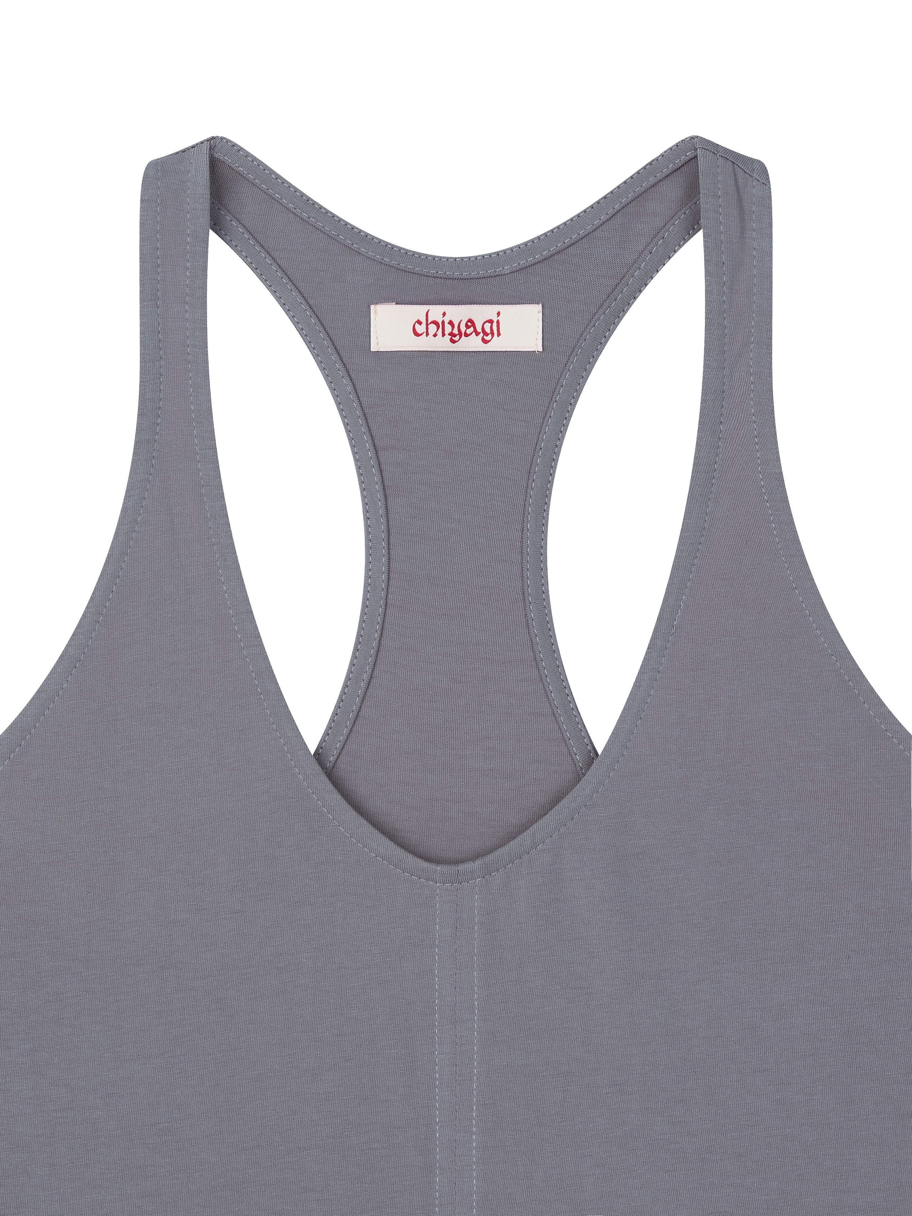 Racerback Sleeveless Top (grey)