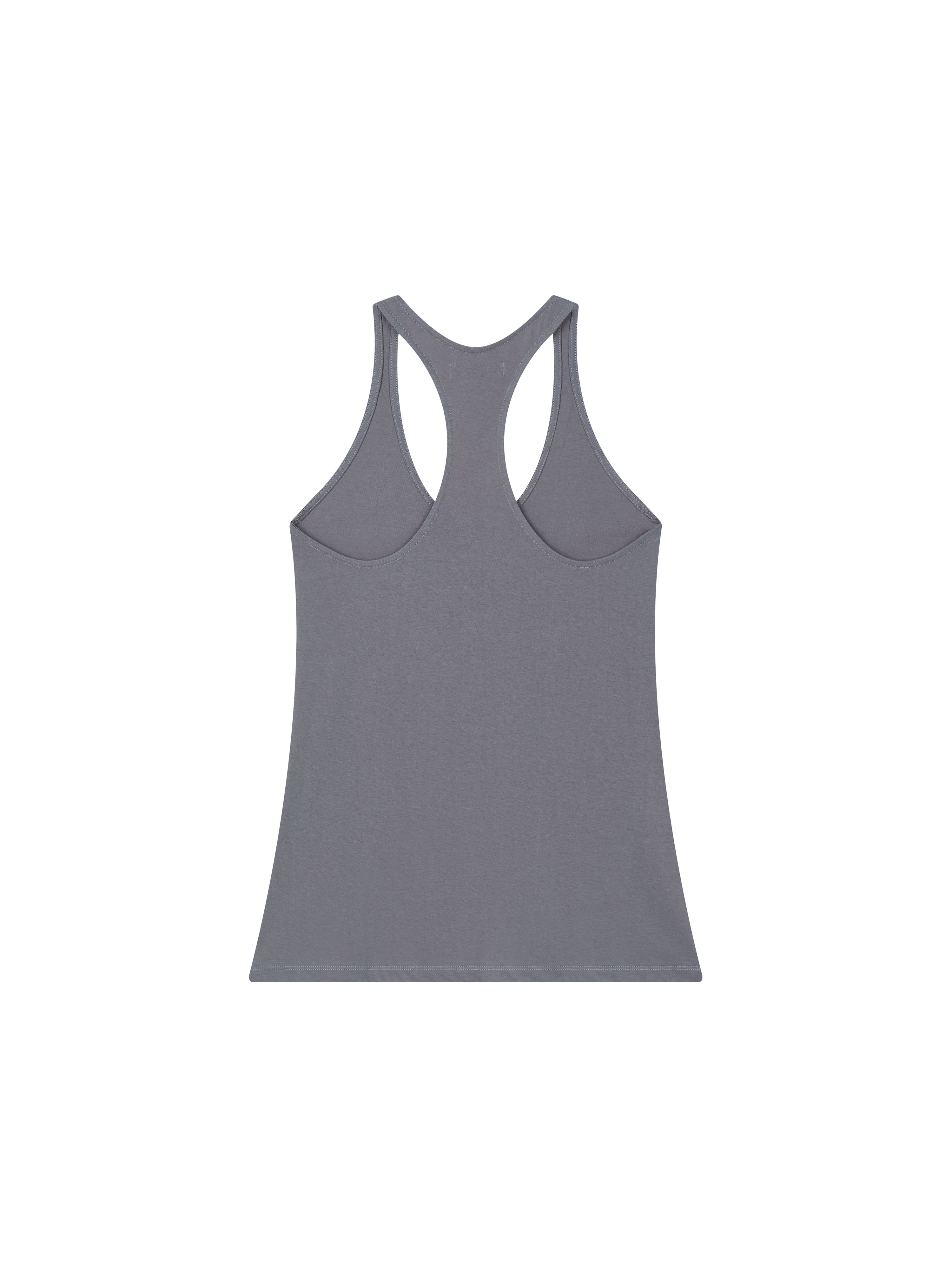 Racerback Sleeveless Top (grey)