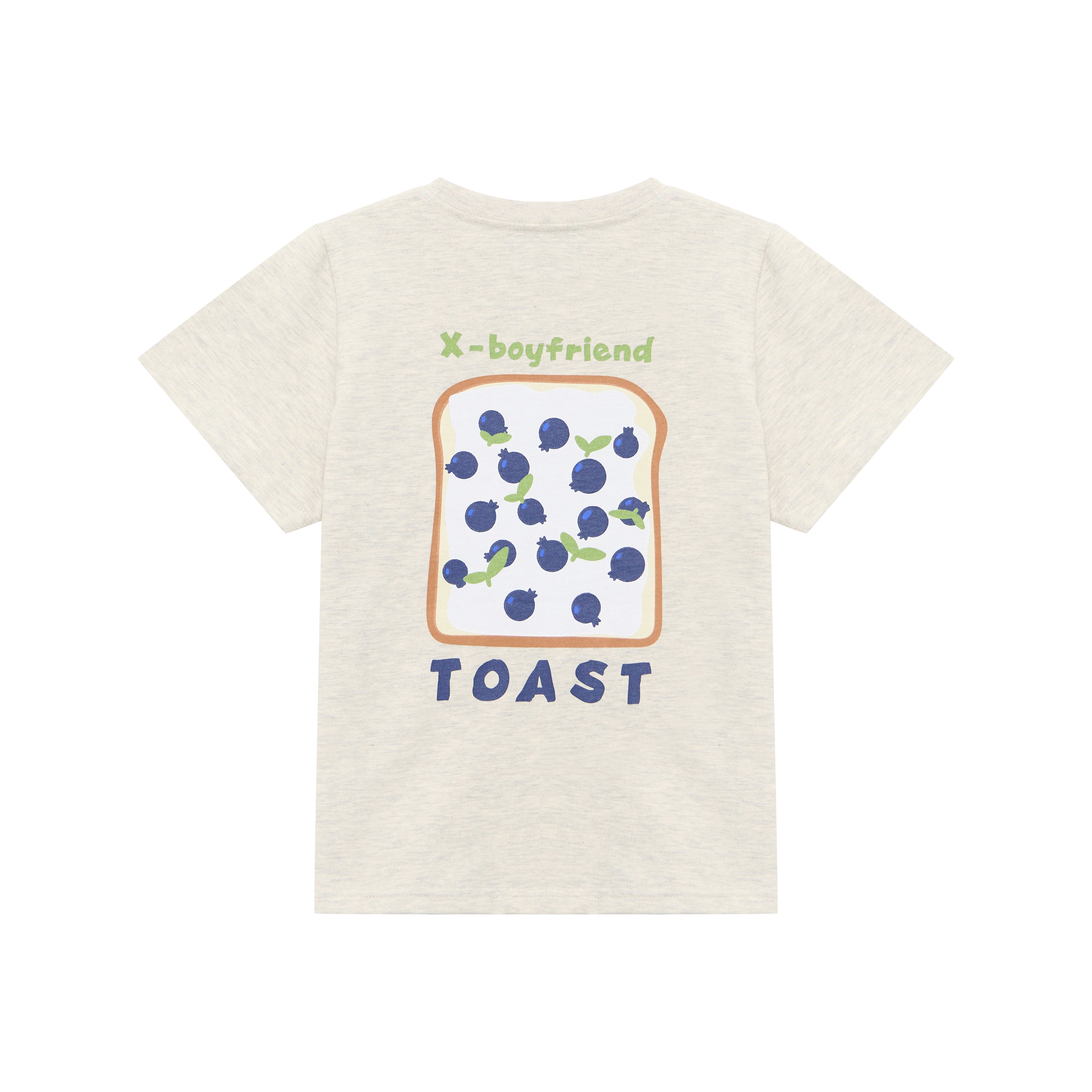 X-BF TOAST GRAPHIC TEE — OATMEAL