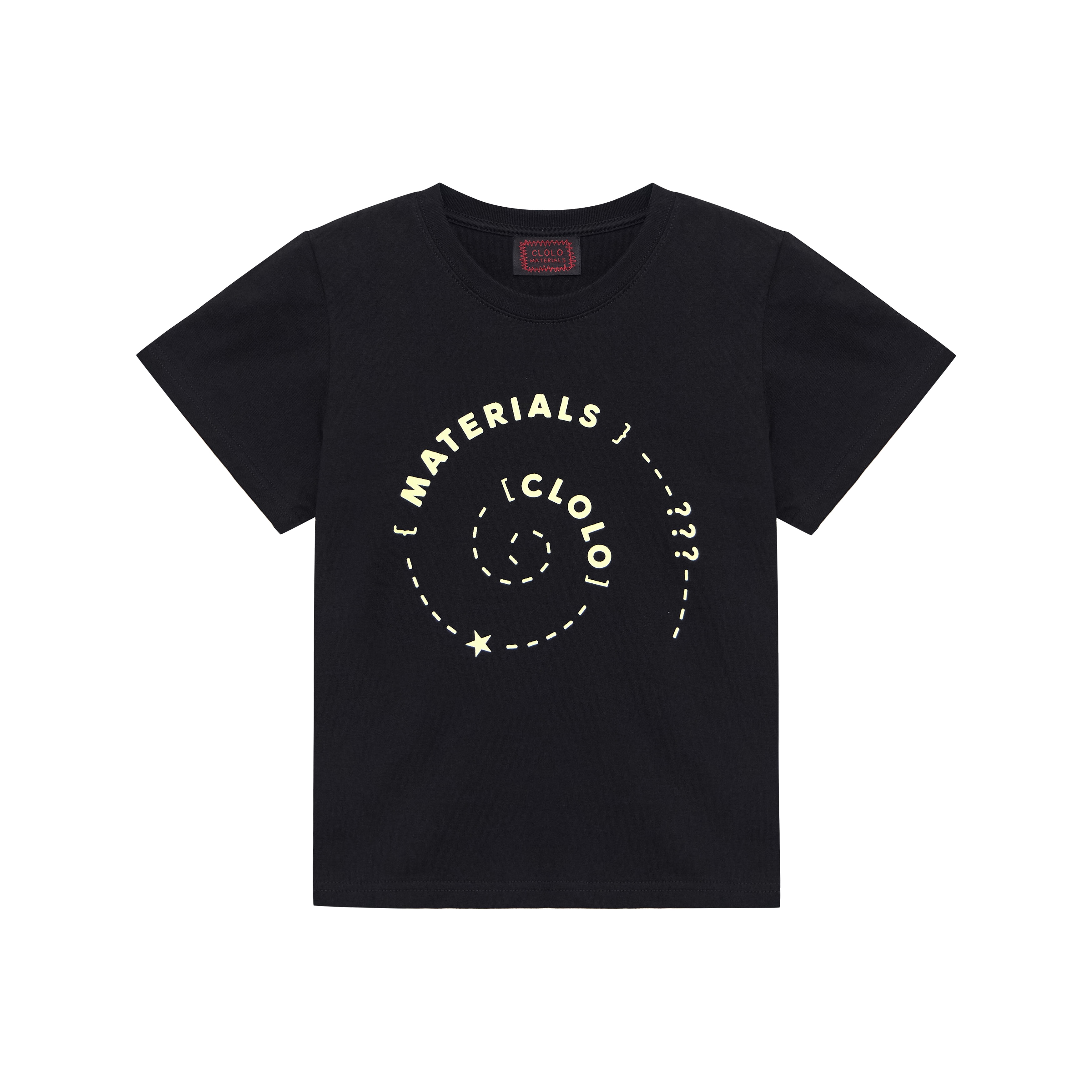 UNKNOWN ORBIT GRAPHIC TEE — BLACK