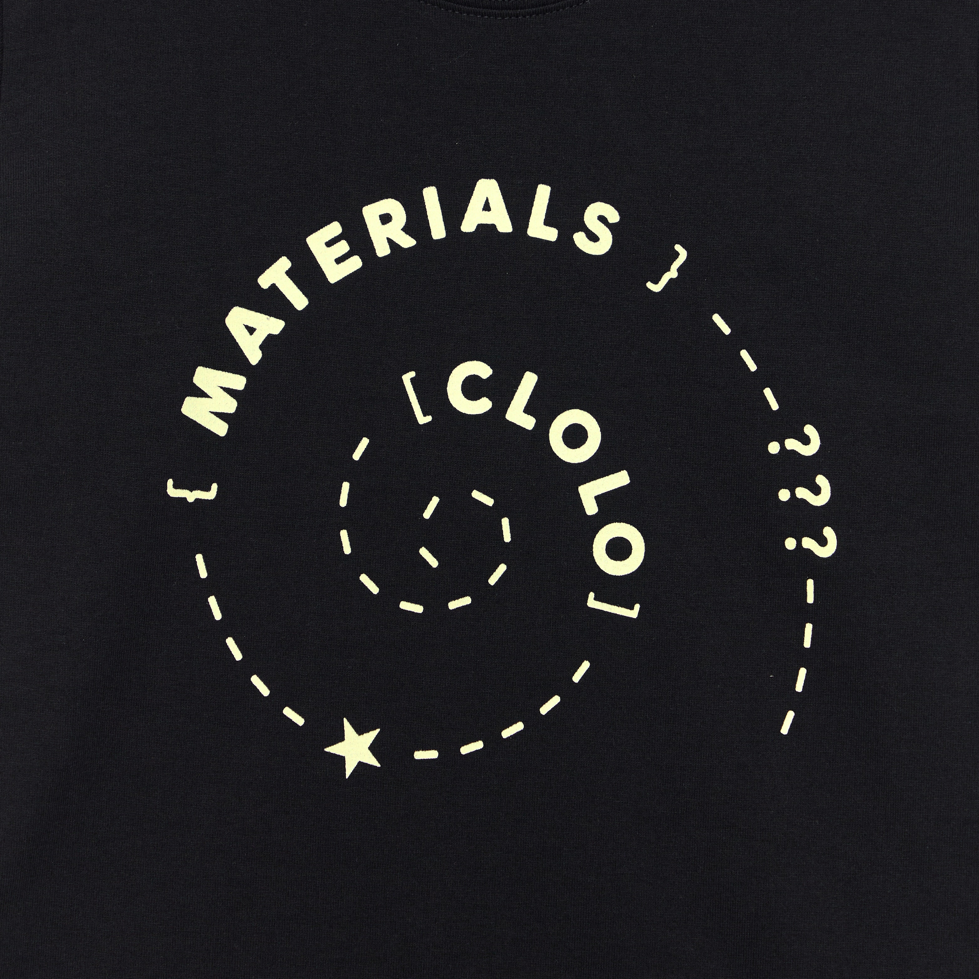 UNKNOWN ORBIT GRAPHIC TEE — BLACK