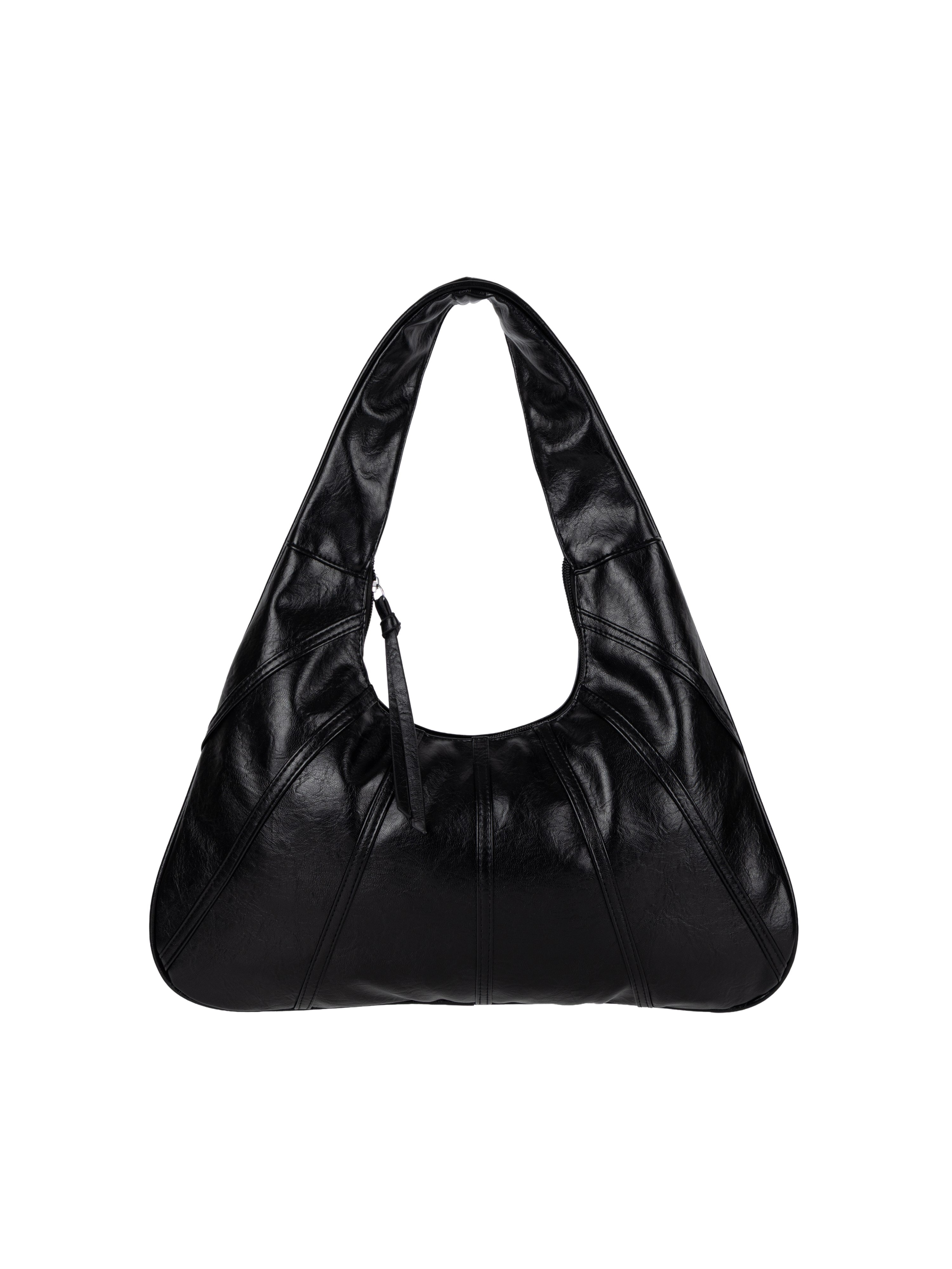 Leather Mush Bag (black)