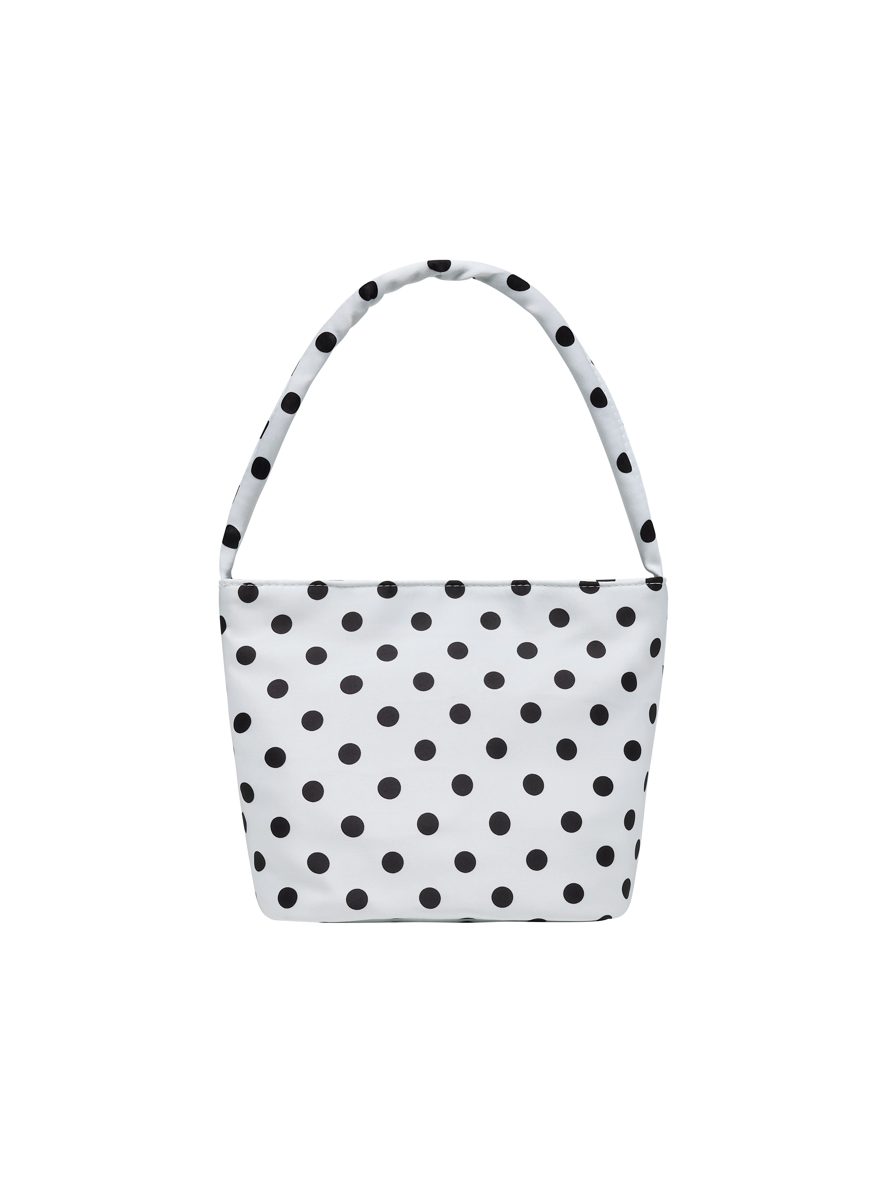 Square dot bag (White)
