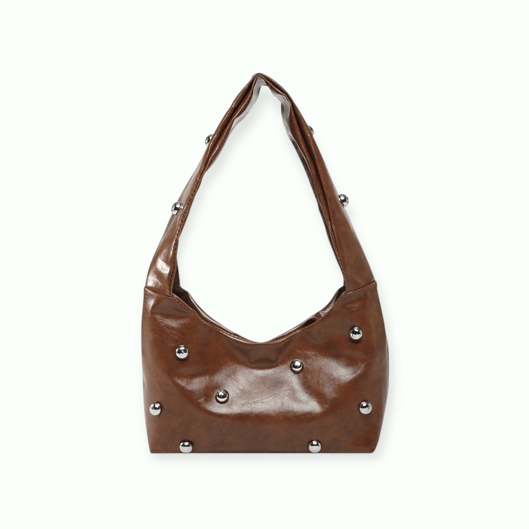 STUD bag (brown)