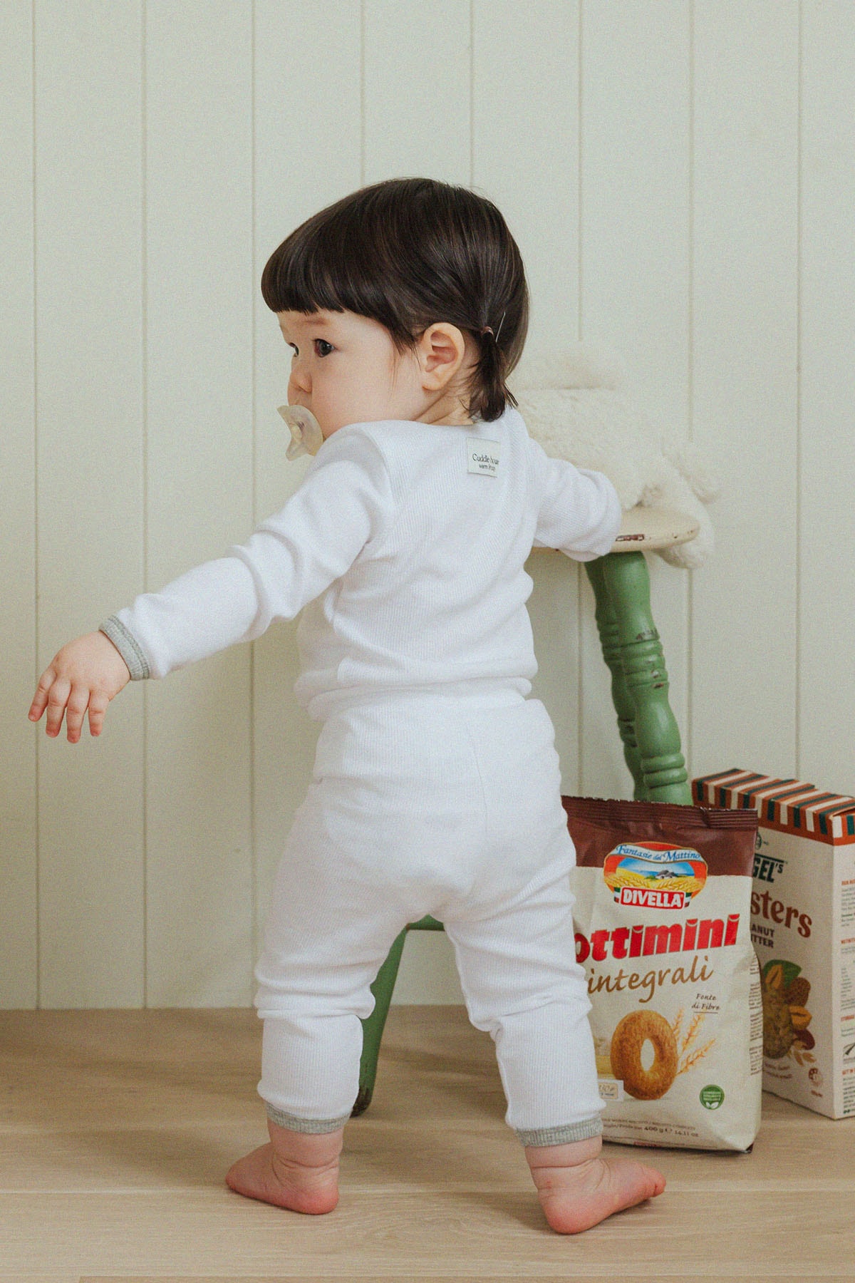 White Modal Lounge-Wear