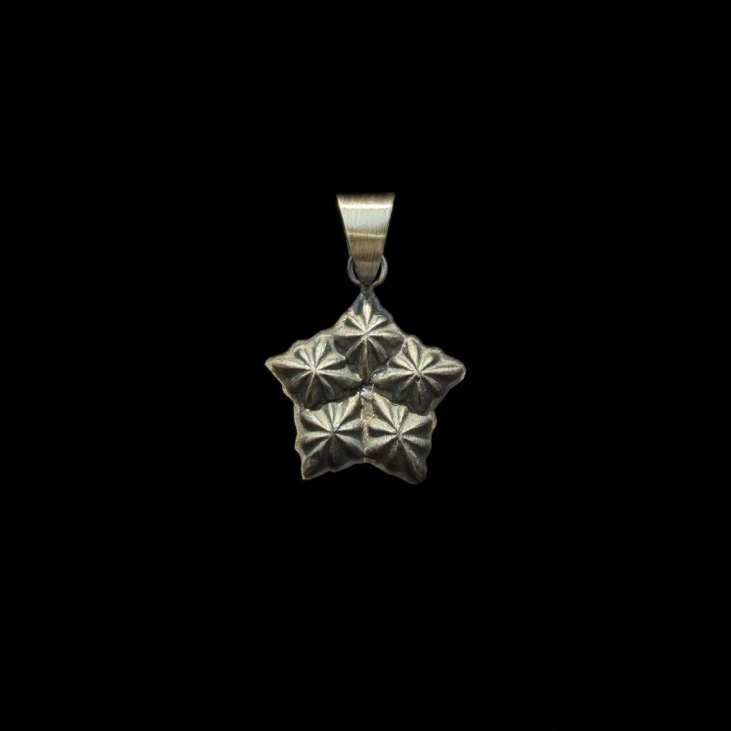 Concho star pendant