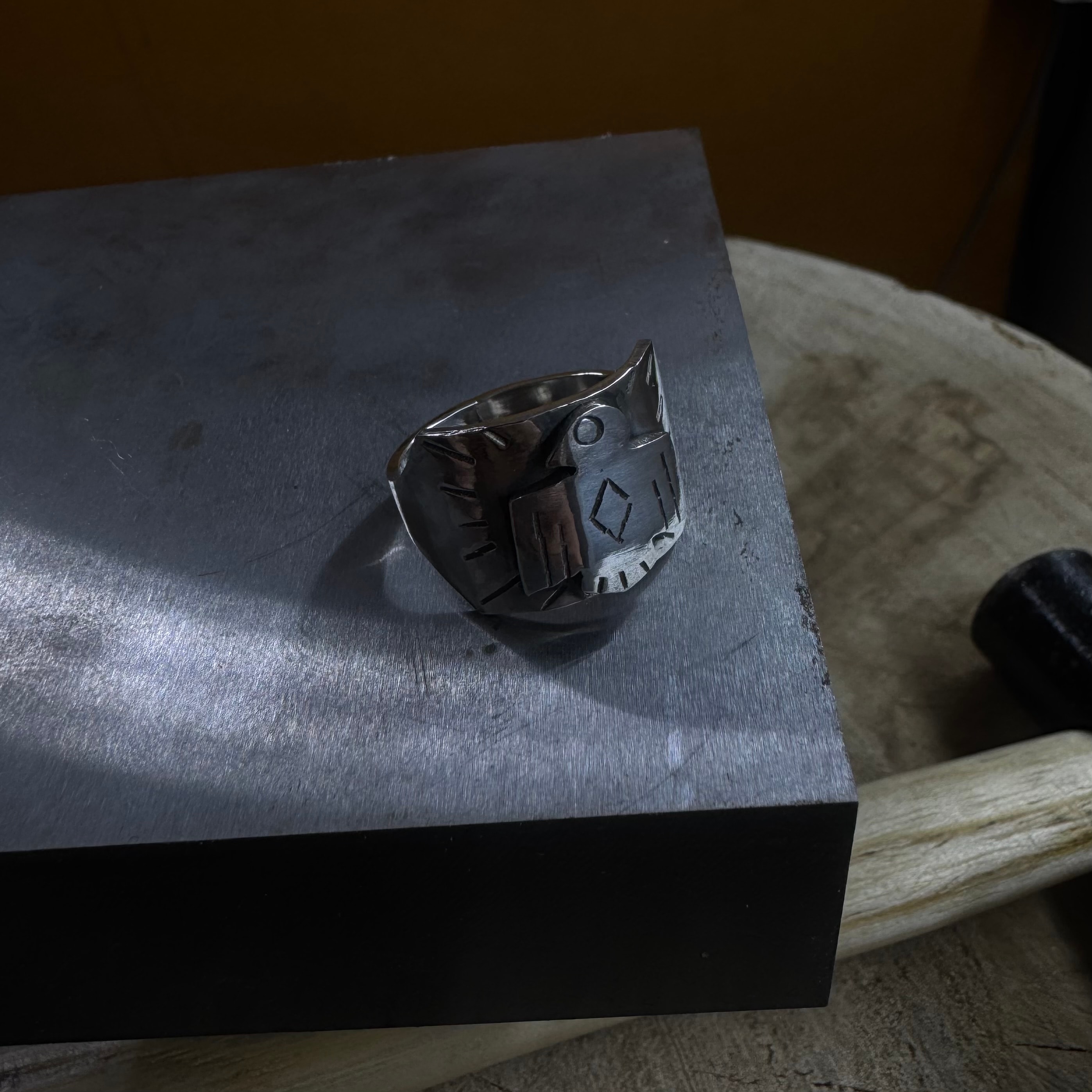 Thunderbird stamping ring
