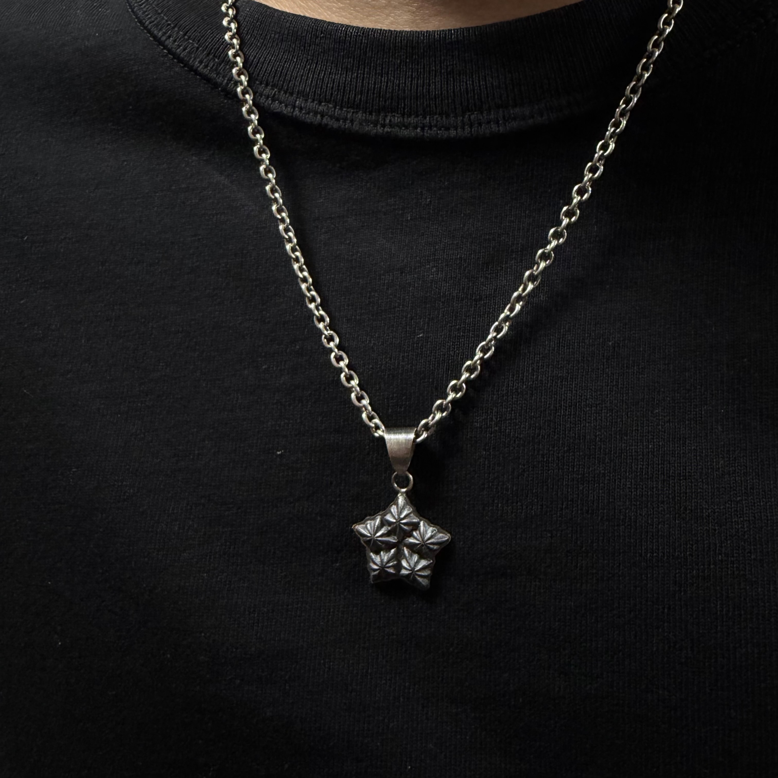 Concho star pendant