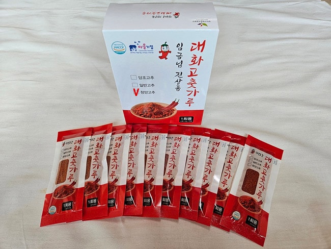 1회용 청량 고추가루 10g*10개입