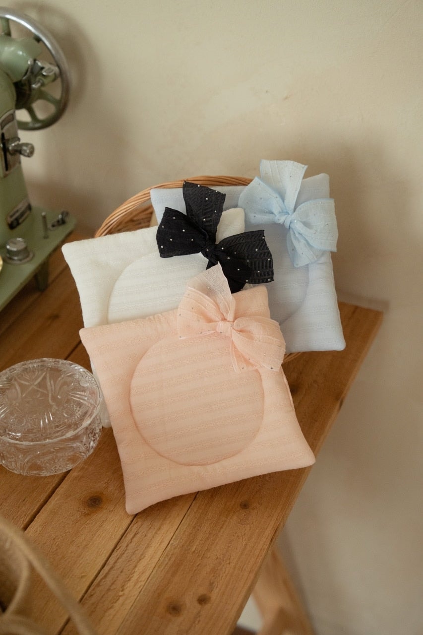 (마지막 수량) Baby Doll Coaster - 3 Colors (베이비 핑크, 베이비 블루, 화이트 블랙)