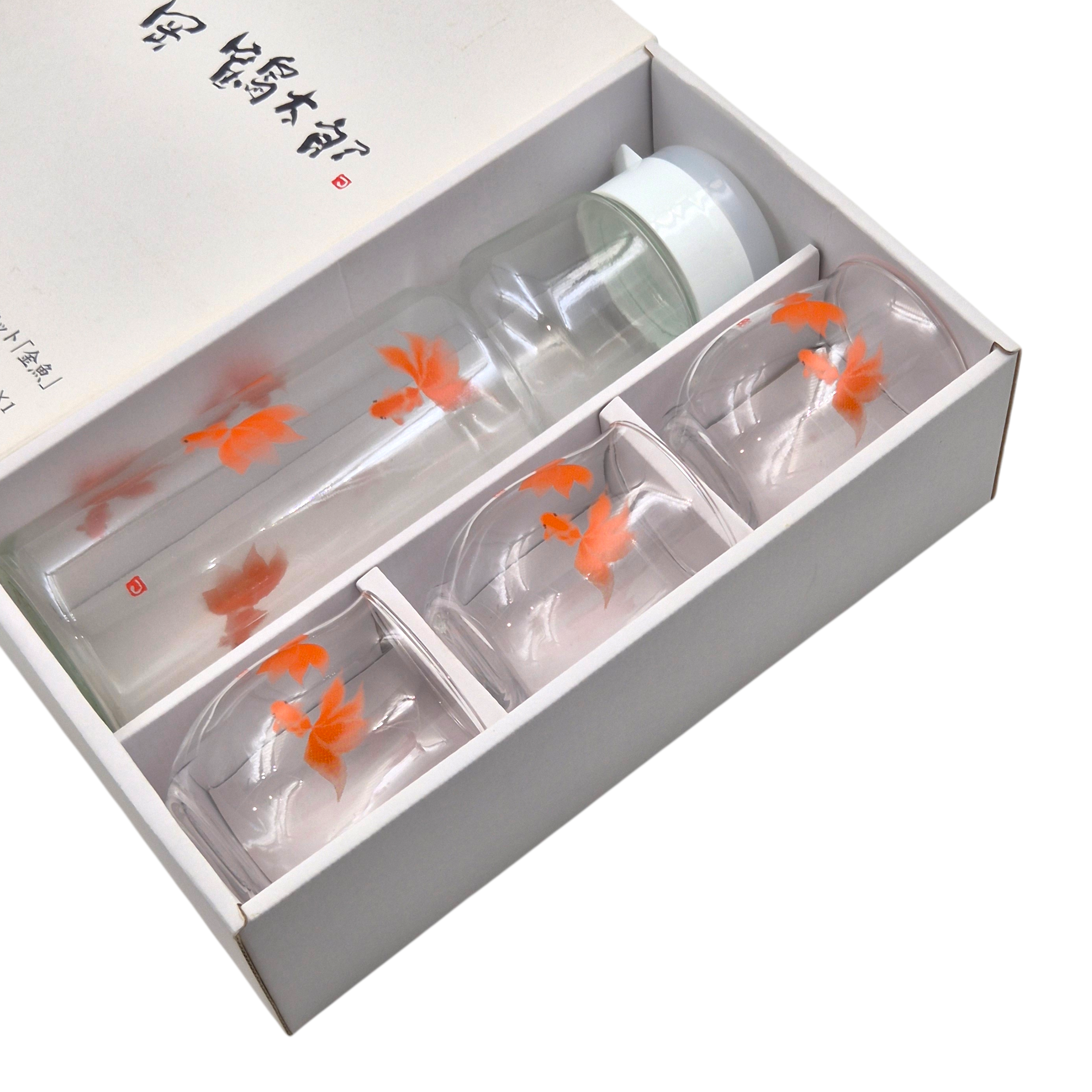 00s 카타오카 츠루타로 어항 금붕어 보틀 세트