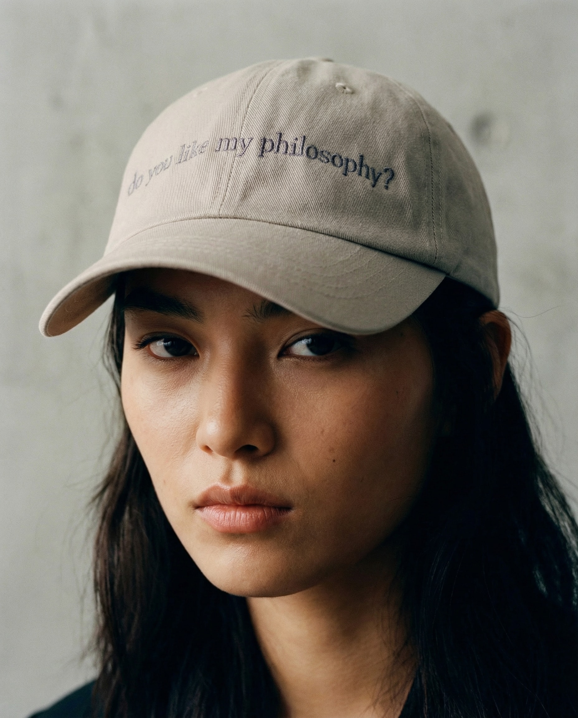 [ philosoph ] Logo Ball Cap - Lilac Ash
