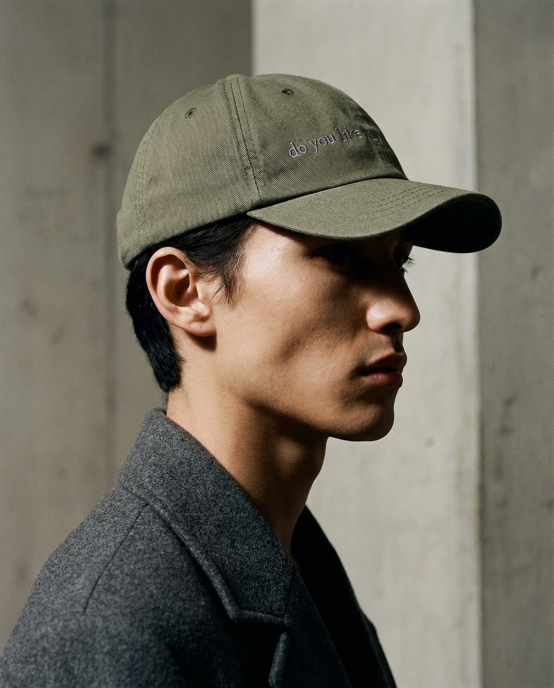 [ philosoph ] Logo Ball Cap - Khaki