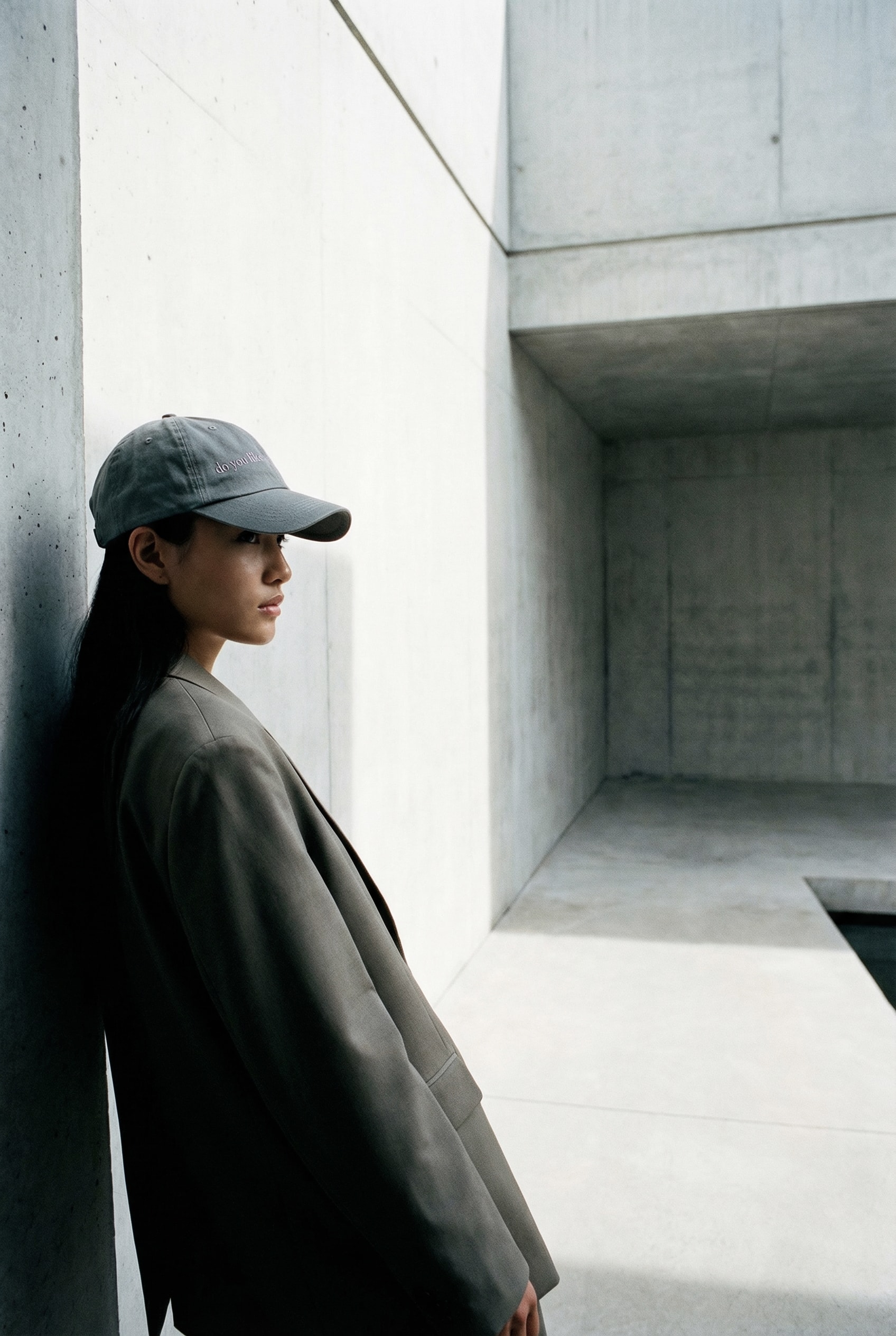 [ philosoph ] Logo Ball Cap - Green Milieu