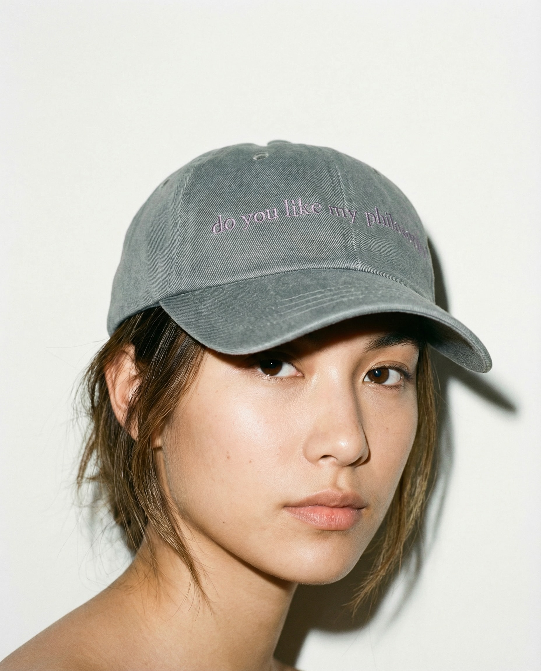 [ philosoph ] Logo Ball Cap - Green Milieu