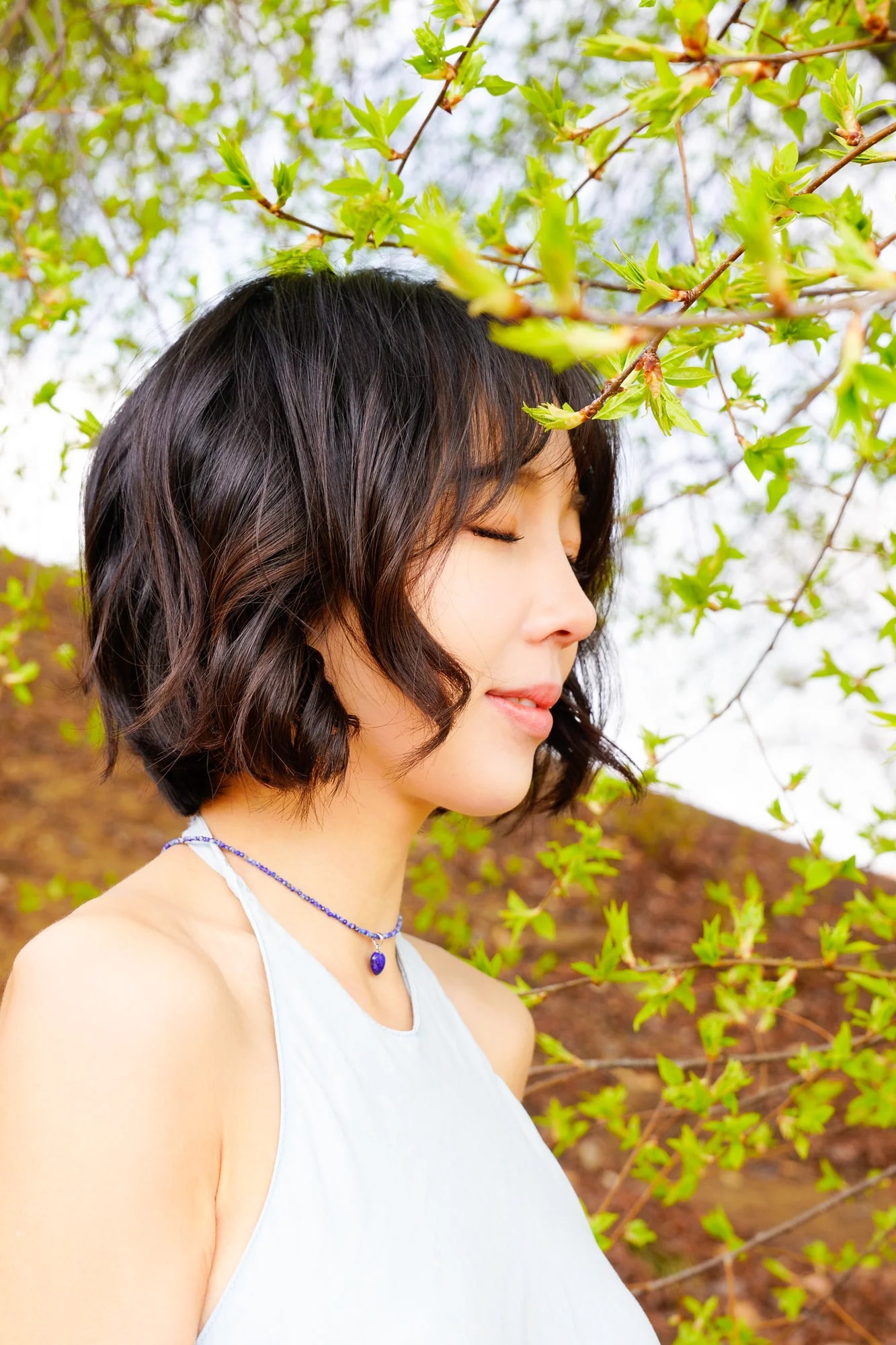 라피스라줄리 Lapis Lazuli 하트 실버 펜던트