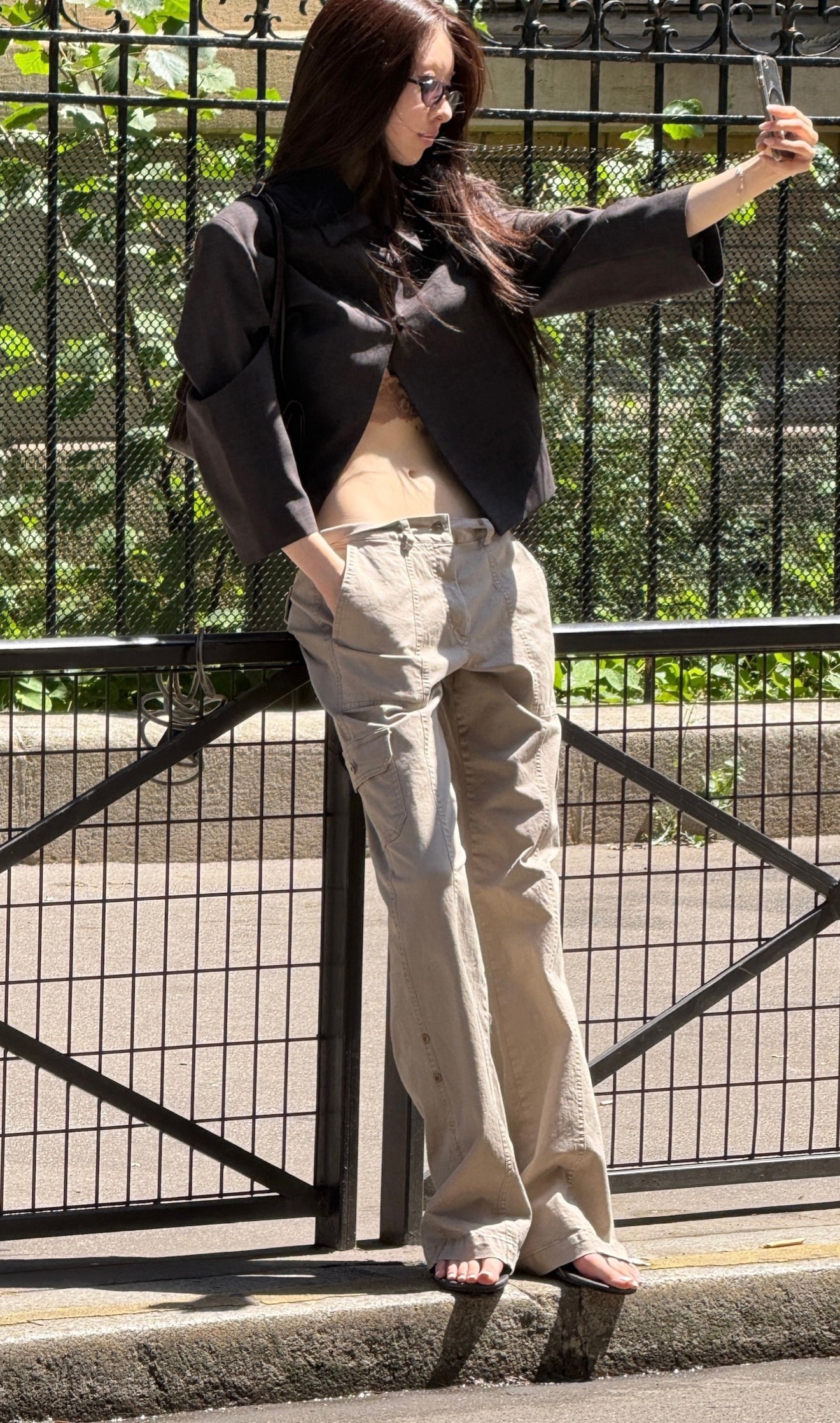 Cargo Roll-Up Pants