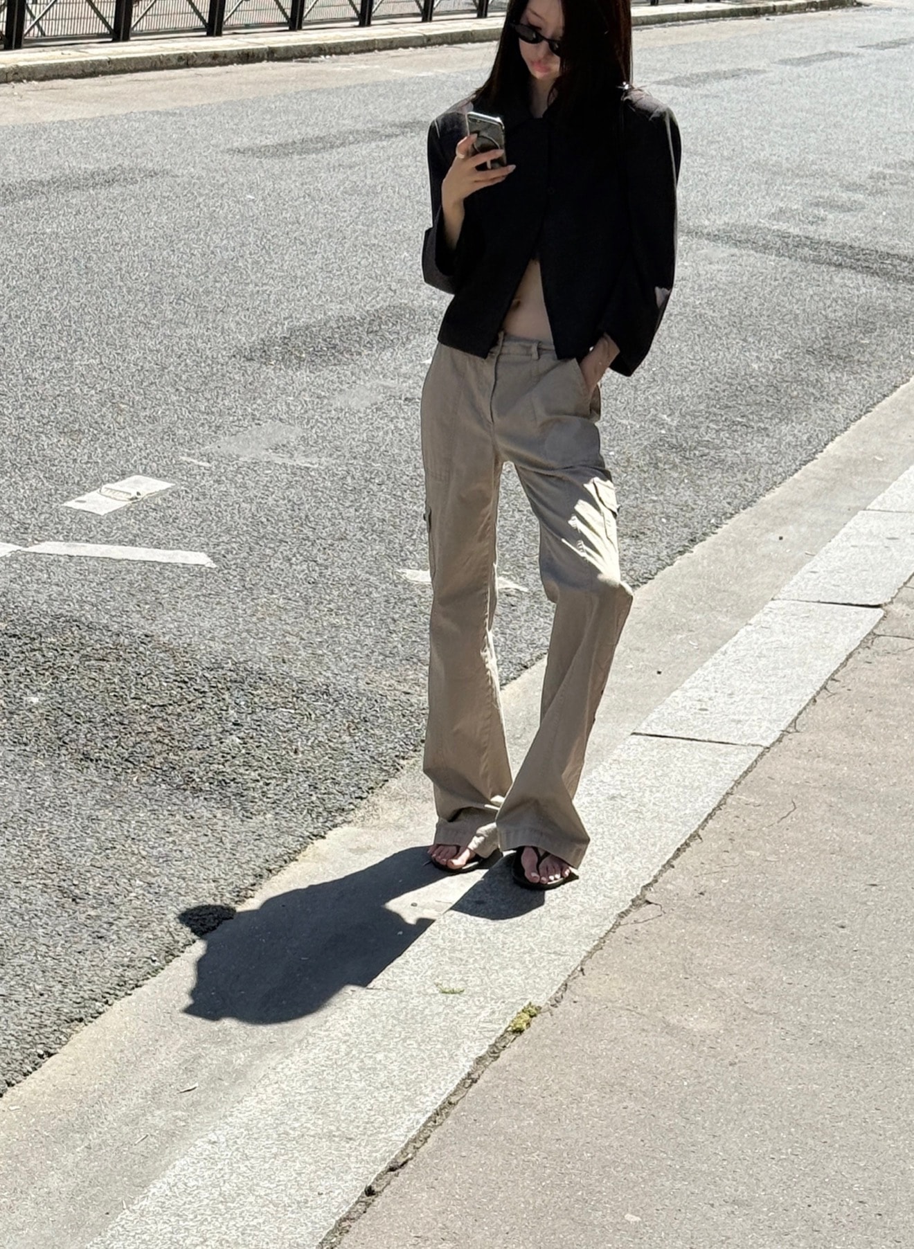 Cargo Roll-Up Pants