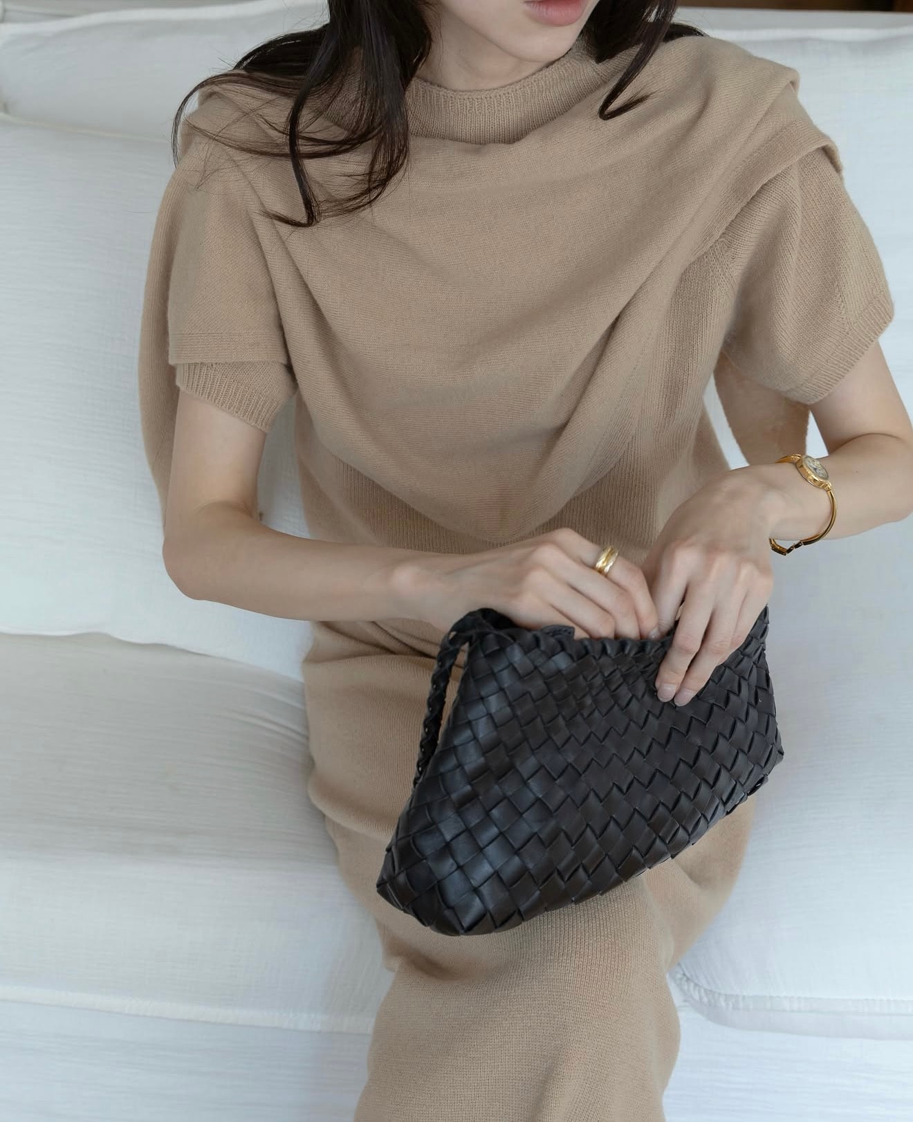Fine Wool Knit Top