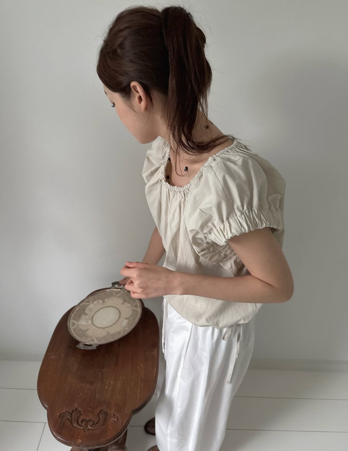 Er Shirred Blouse