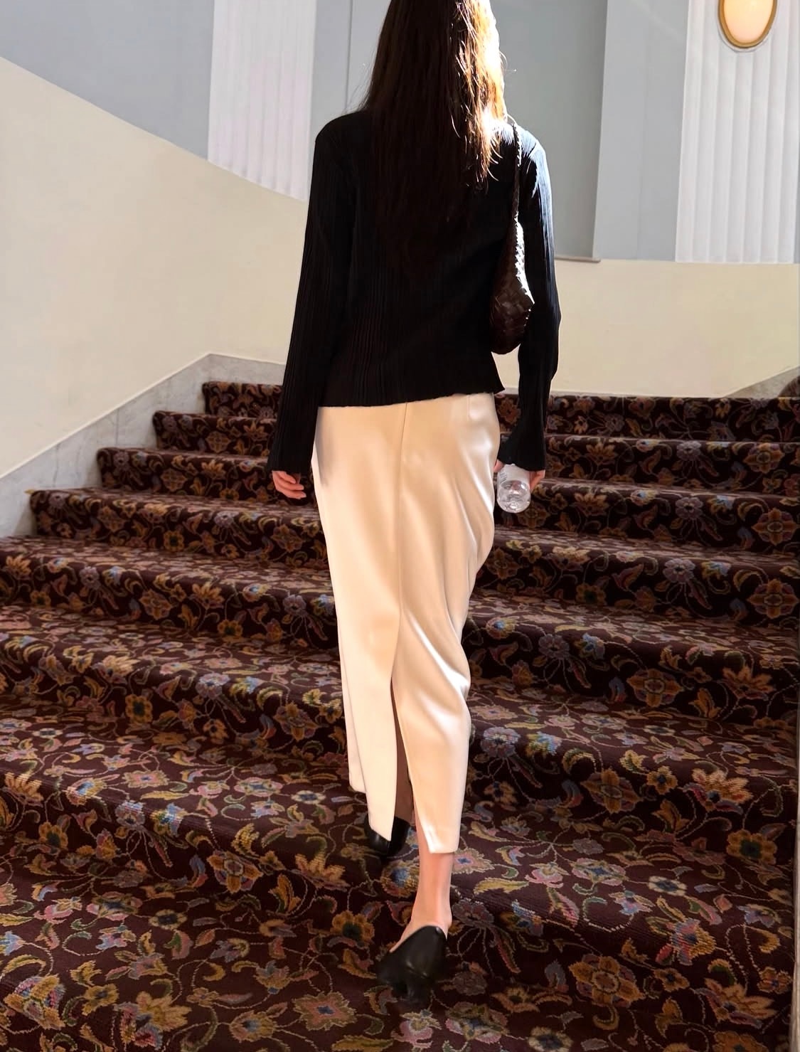 Simone Satin Skirt