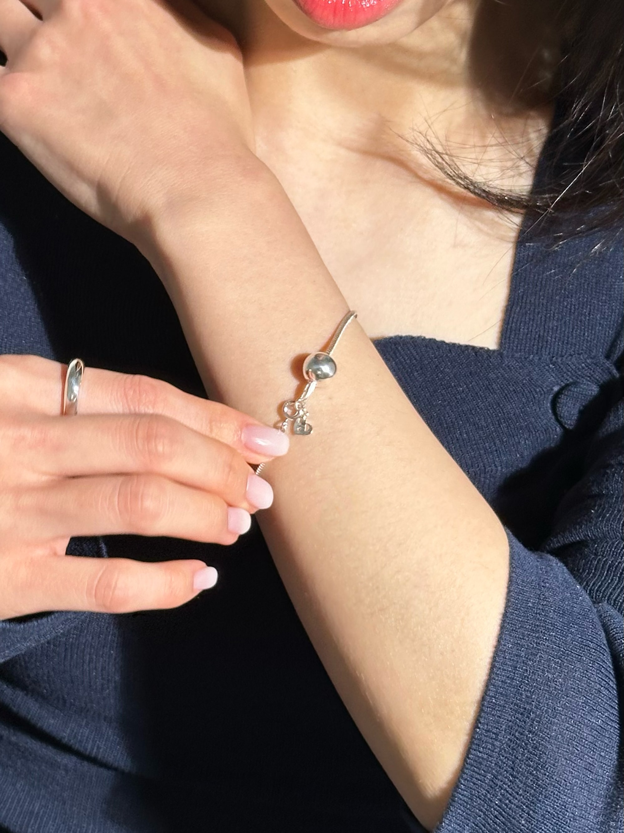 [925 silver] 202.Luna sphere / BRACELET
