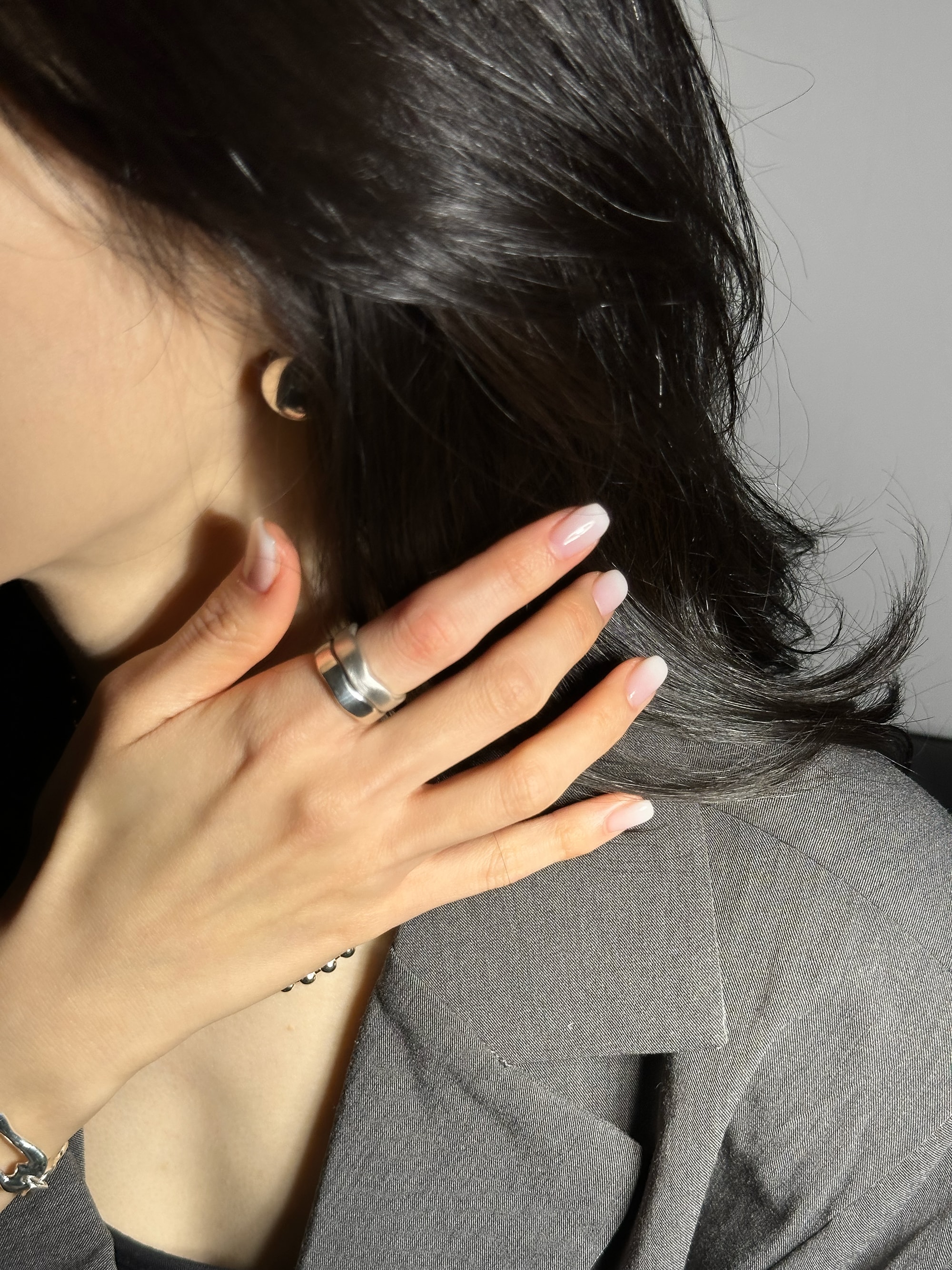 [925 silver] 101.Wave ring / RING