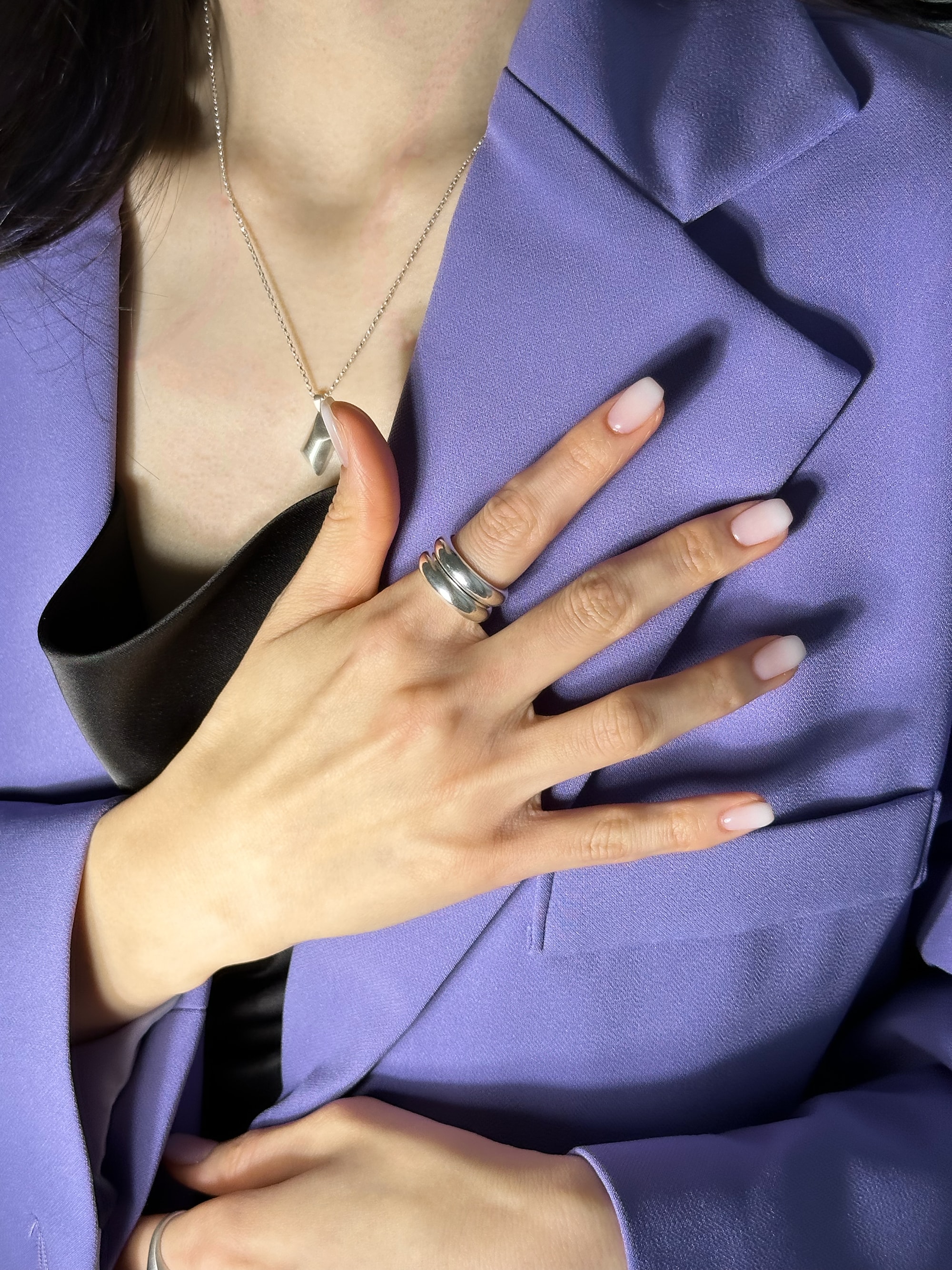 [925 silver] 105.Engage ring(2ea 1 SET)/ RING
