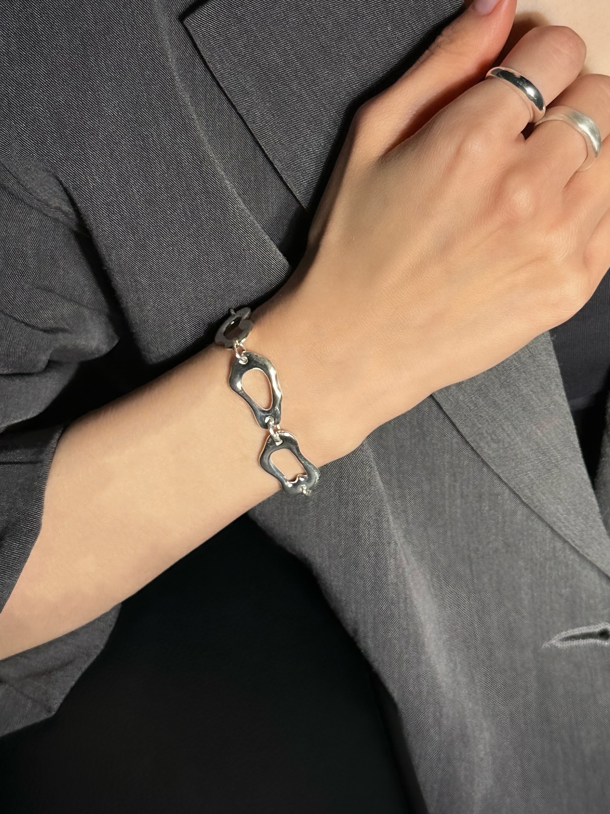[925 silver] 201.Moraine Lake bracelet / BRACELET