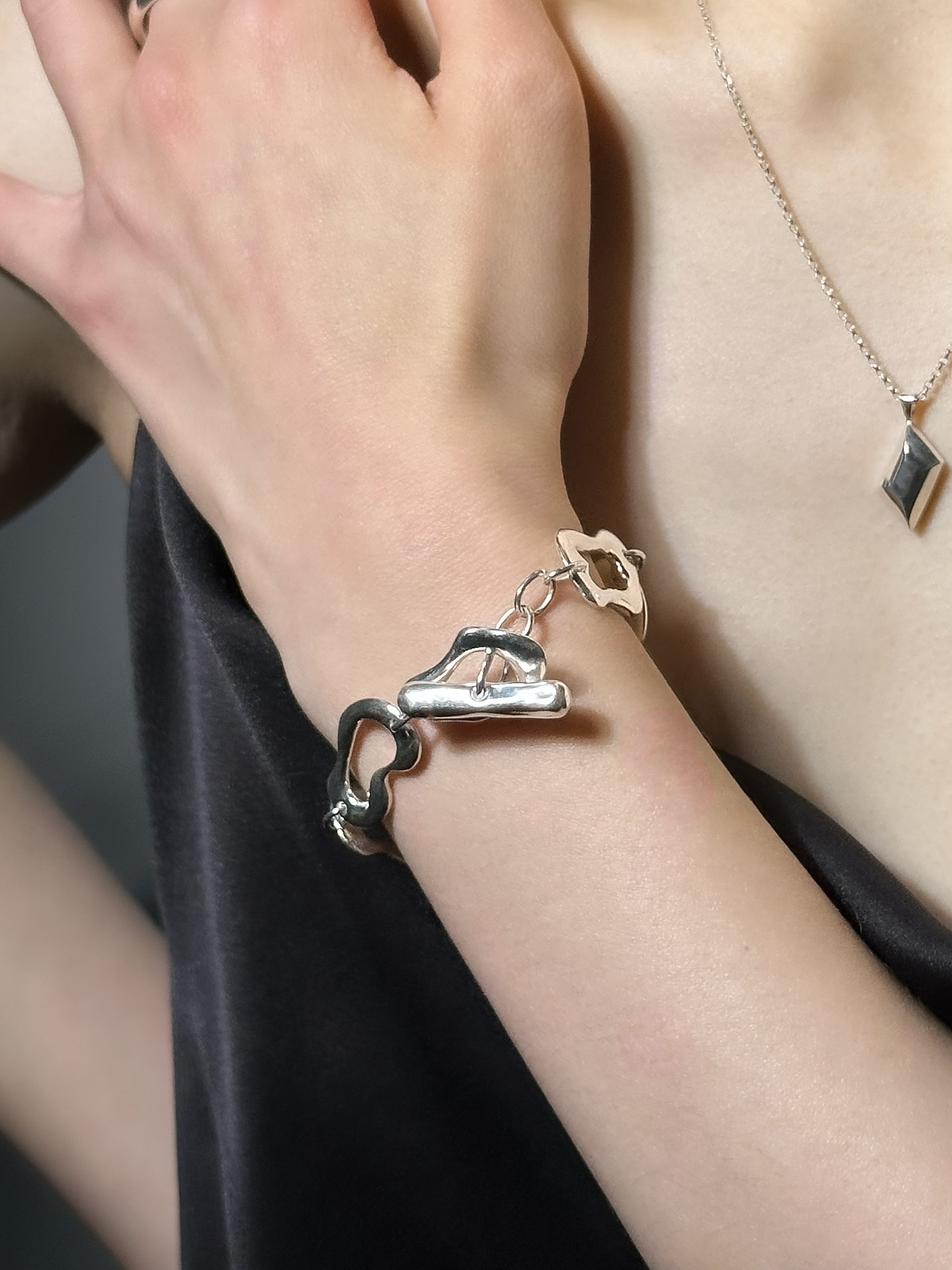 [925 silver] 201.Moraine Lake bracelet / BRACELET