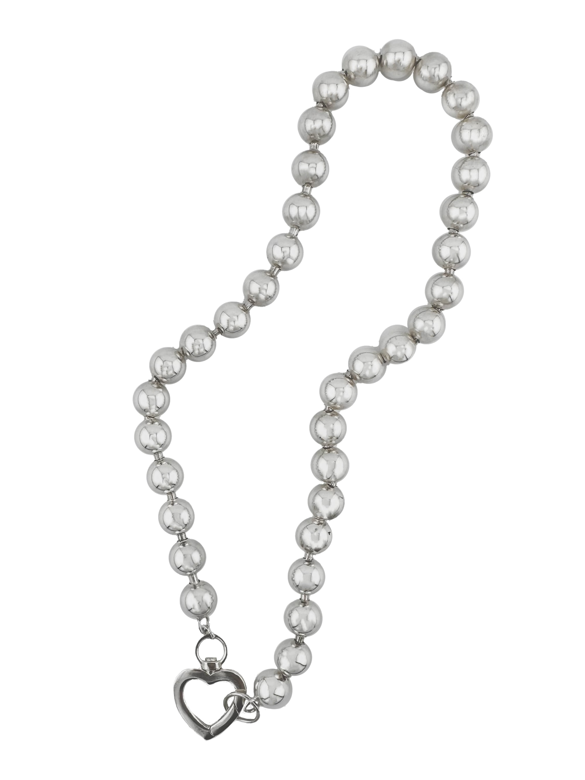[925 silver] 406.Bold ball choke / NECKLACE