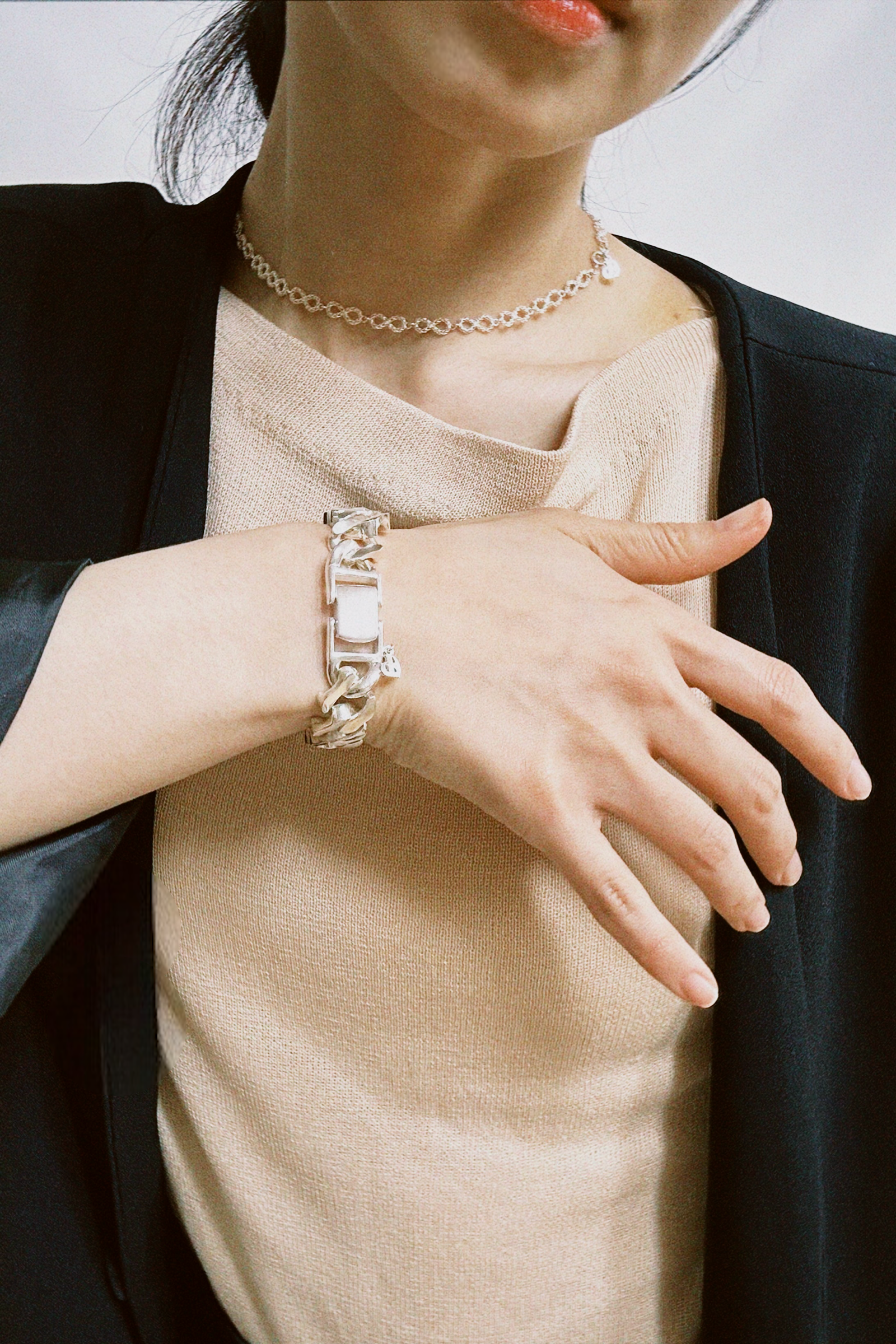 [925 silver] 204.Vague de Désir_바그 드 데지르(욕망의 물결) / BRACELET