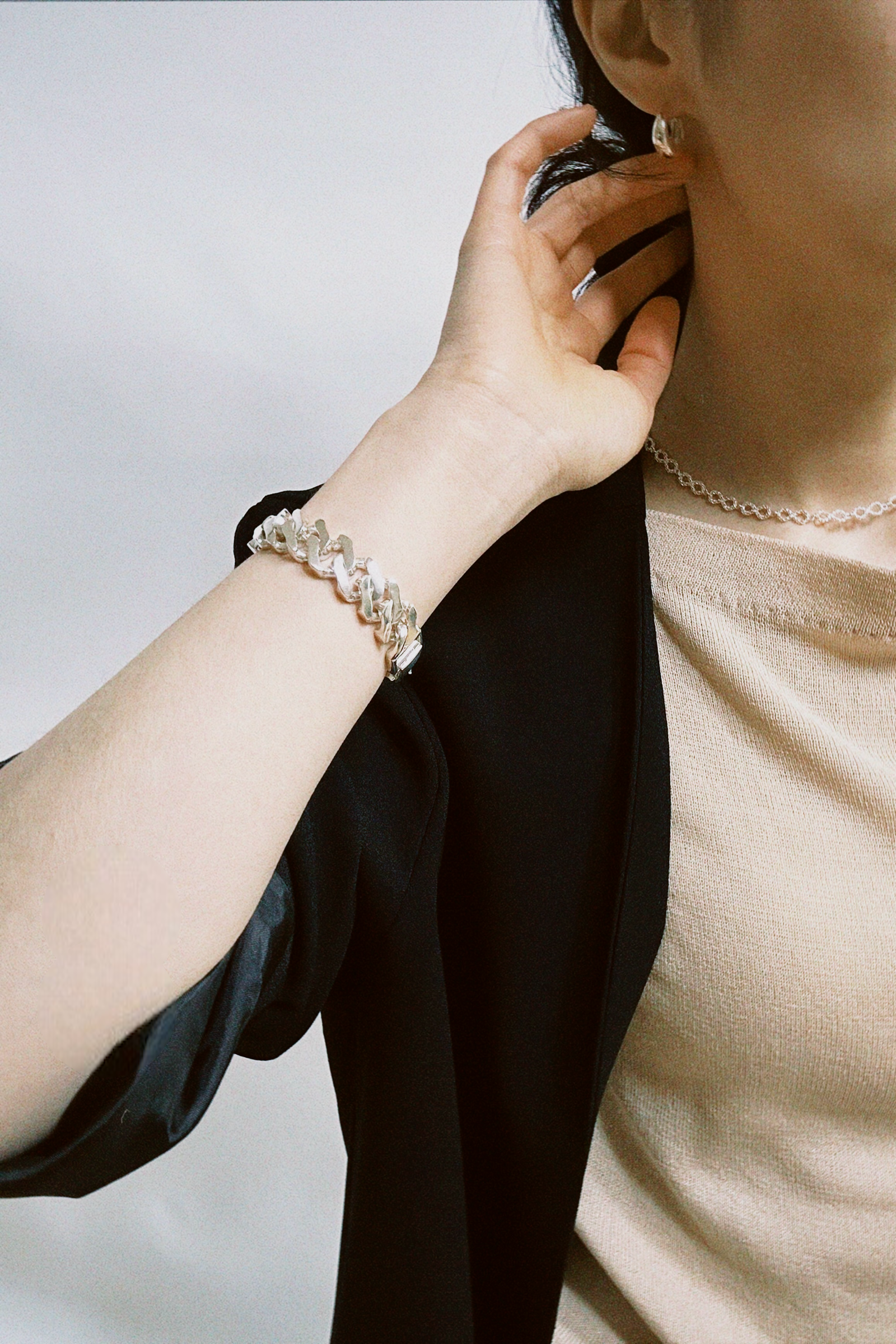 [925 silver] 204.Vague de Désir_바그 드 데지르(욕망의 물결) / BRACELET