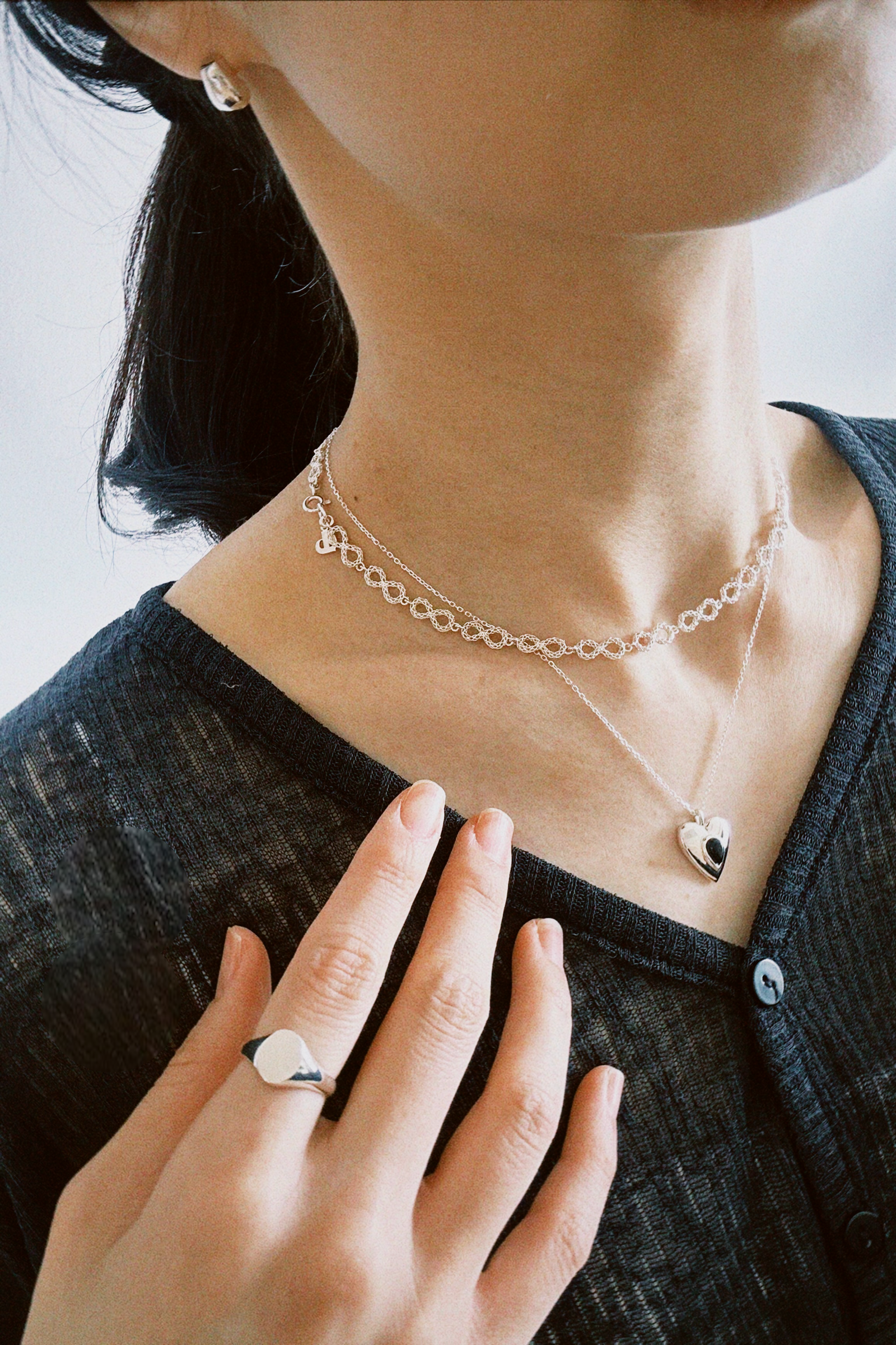[925 silver] 411.Infinity Necklace_인피니티 네크리스 / NECKLACE