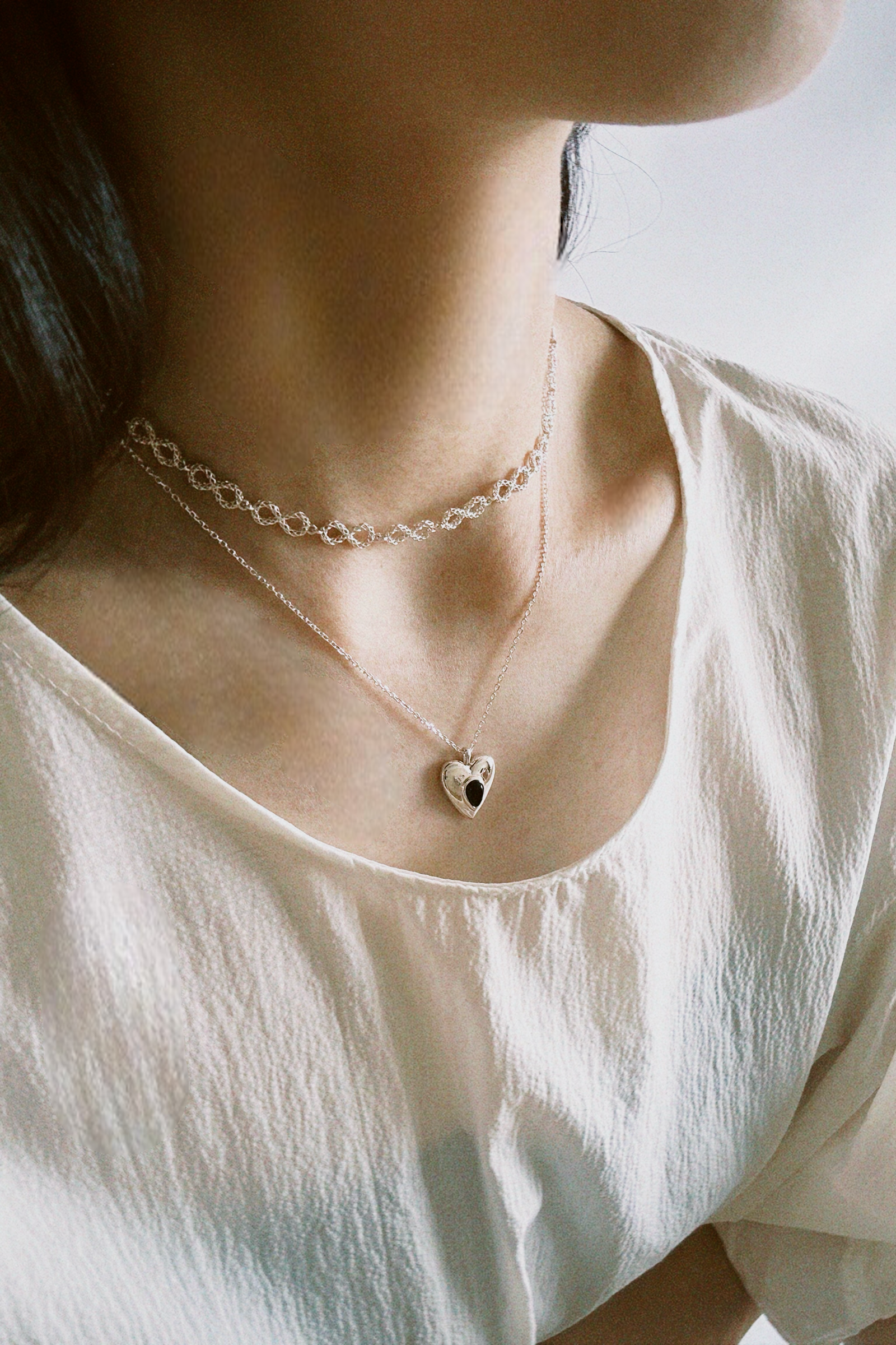 [925 silver] 411.Infinity Necklace_인피니티 네크리스 / NECKLACE