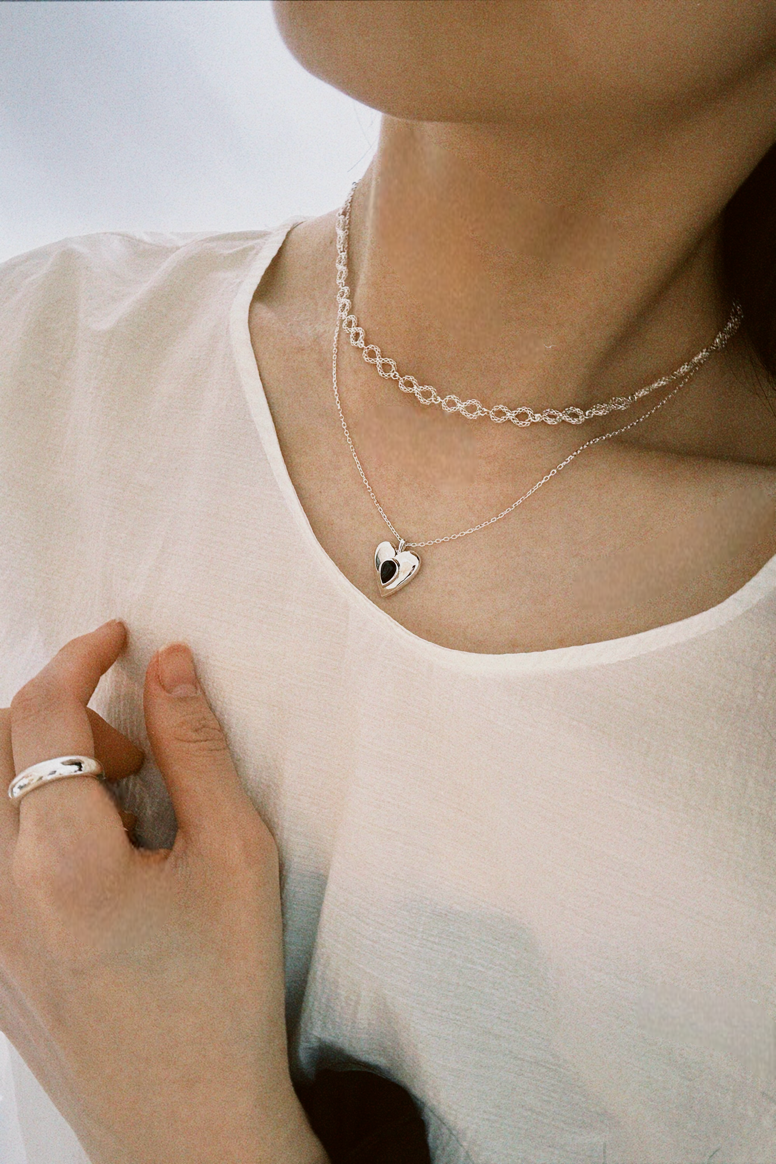 [925 silver] 411.Infinity Necklace_인피니티 네크리스 / NECKLACE