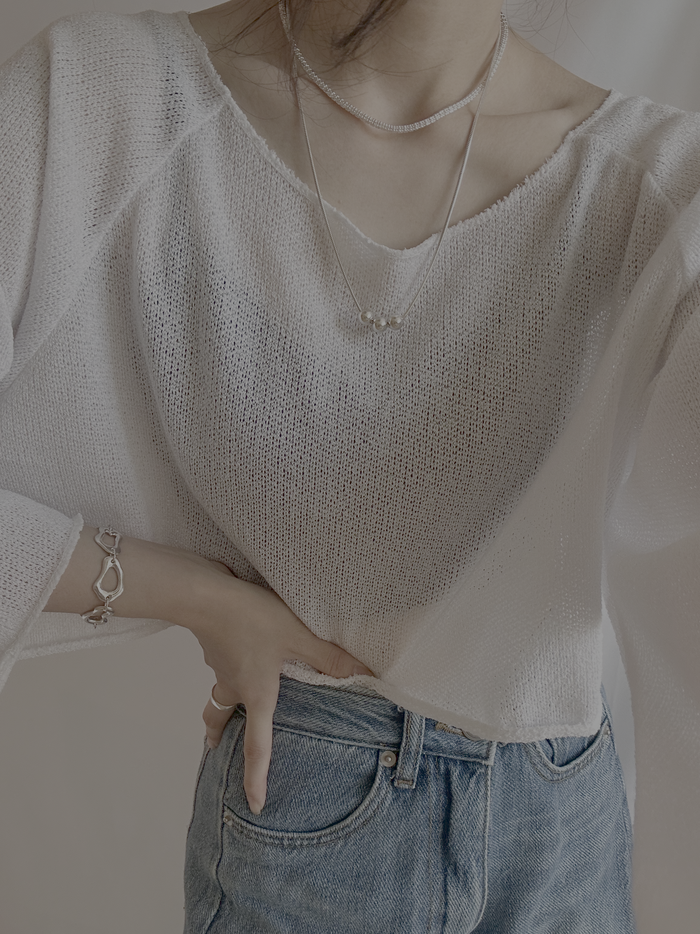 [925 silver] 416.Core necklace / NECKLACE