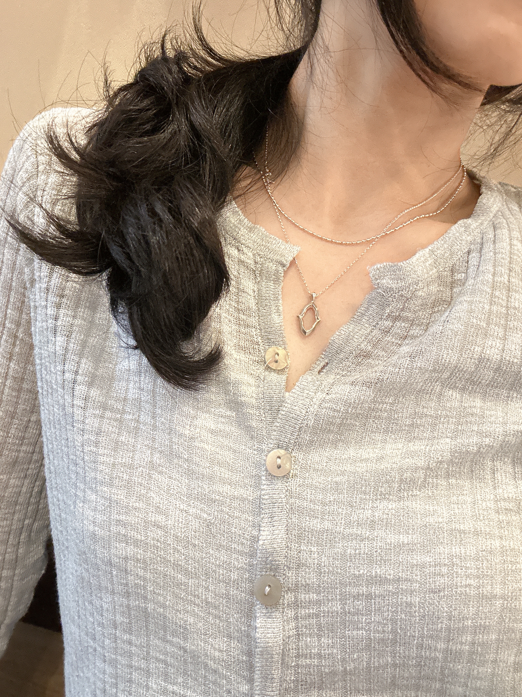 [925 silver] 420.Focus necklace / NECKLACE
