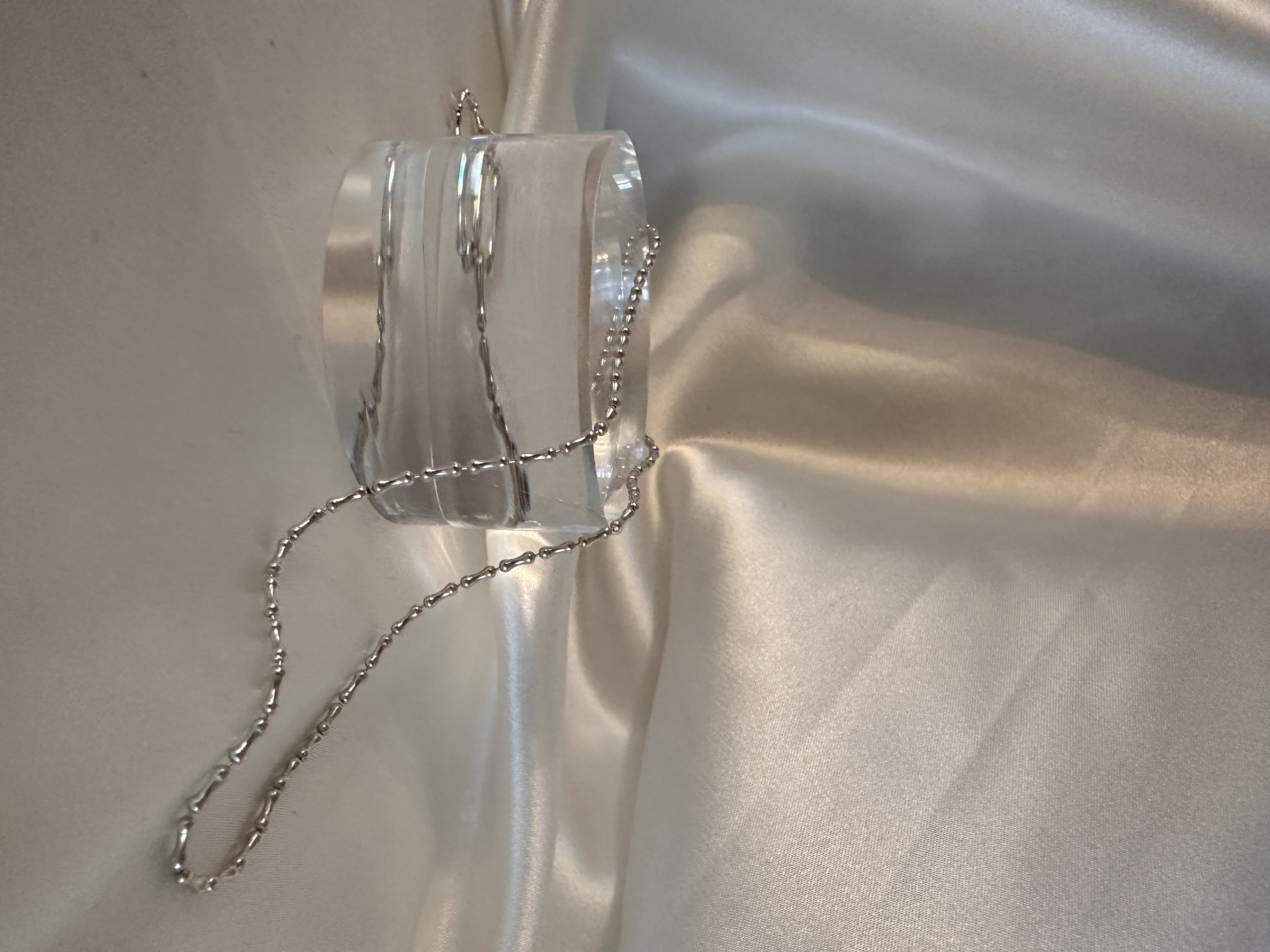 [925 silver] 419.Trace necklace / NECKLACE