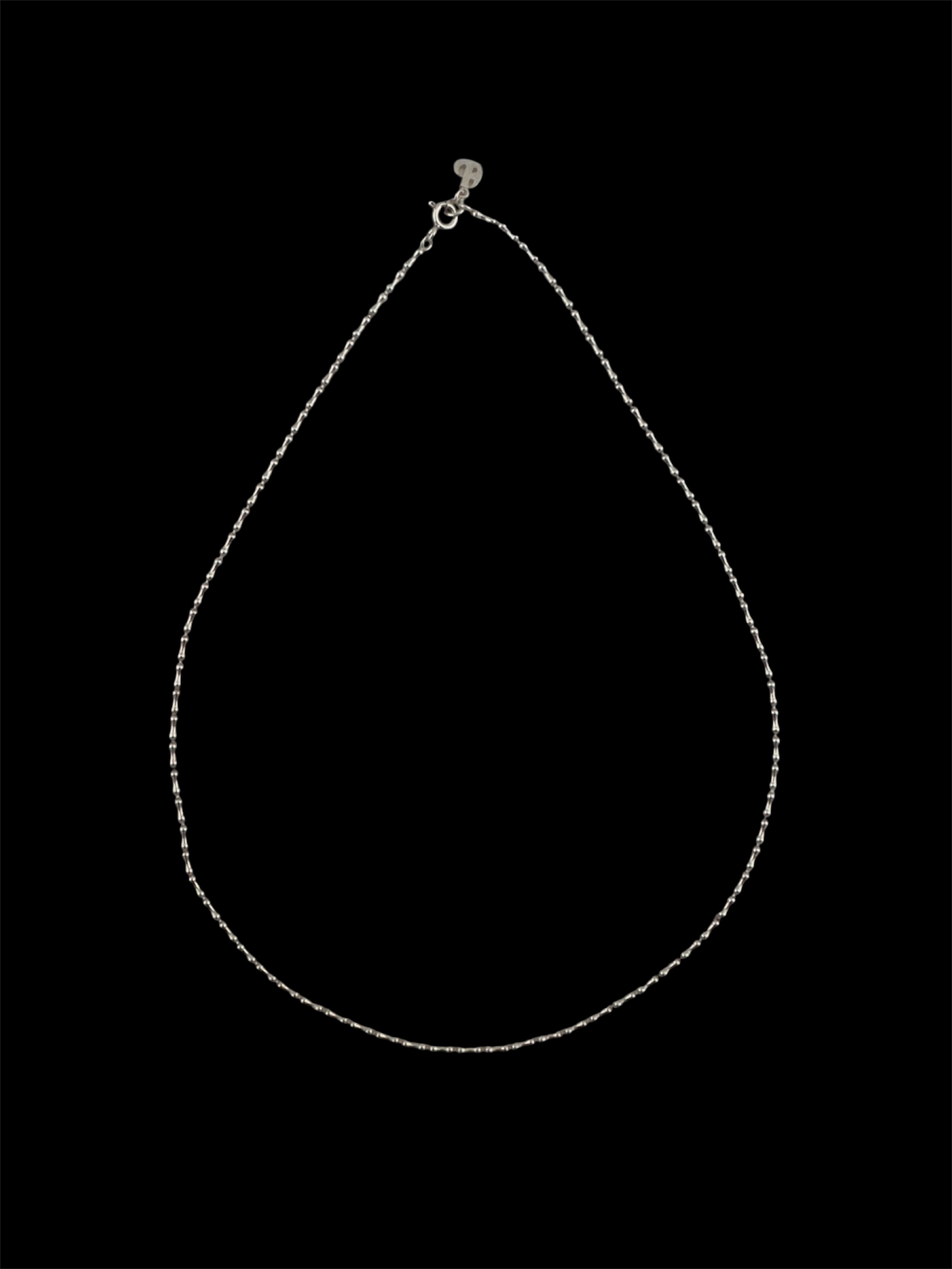 [925 silver] 419.Trace necklace / NECKLACE