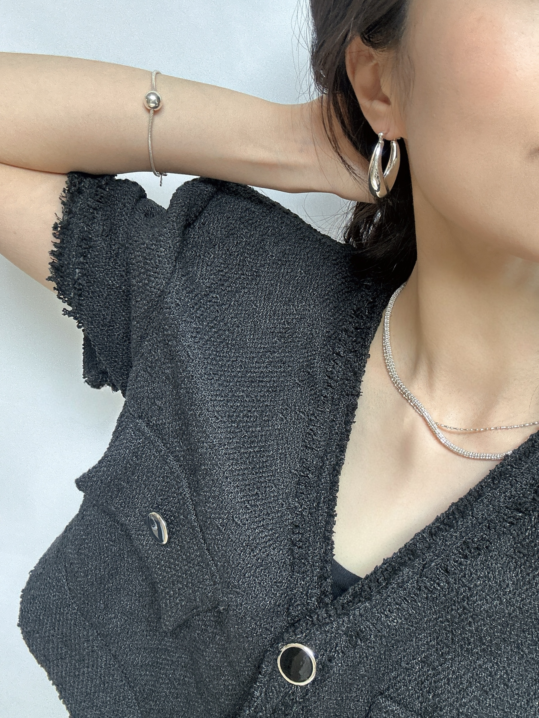 [925 silver] 309.Aura earring / EARRING
