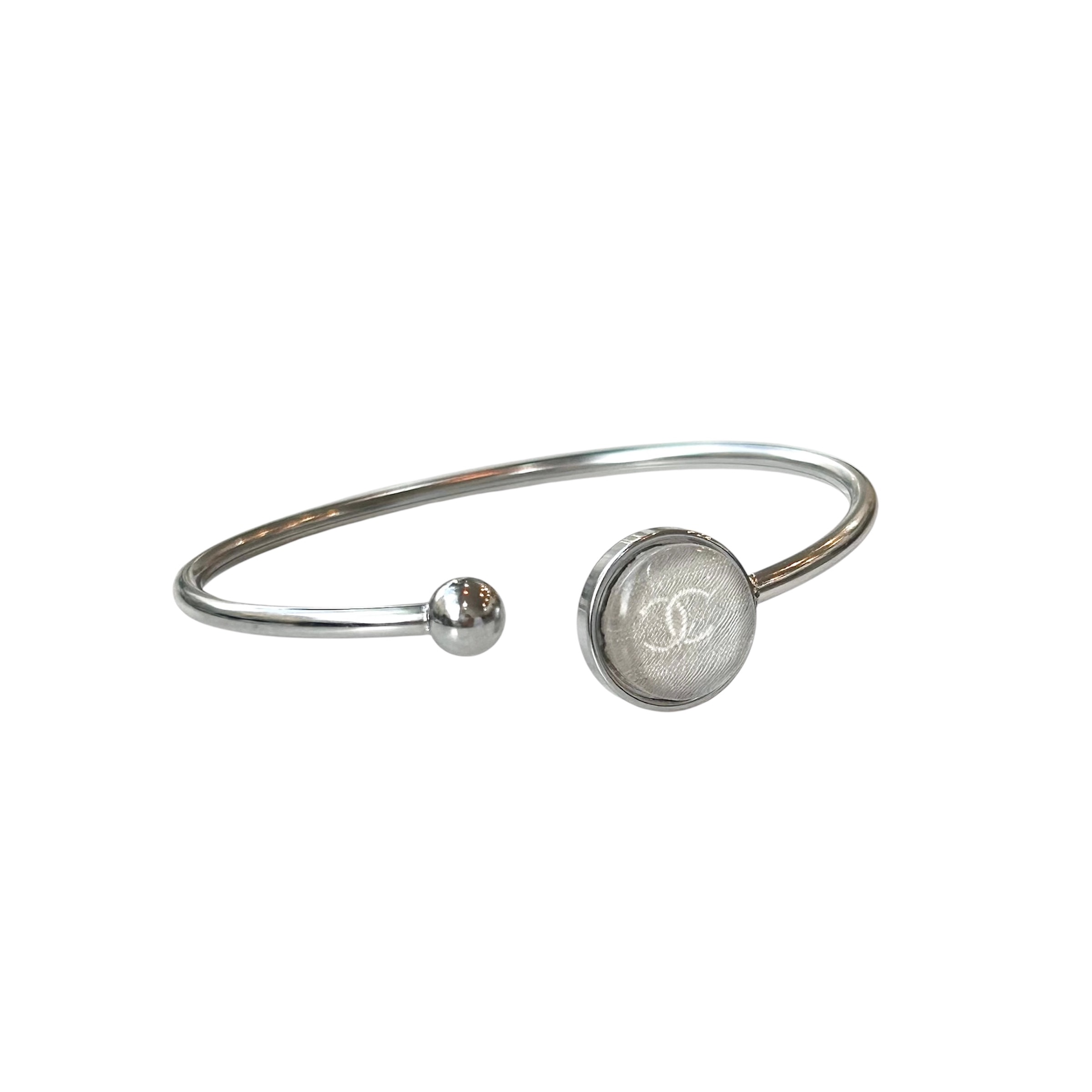 silver ball silver cc bangle