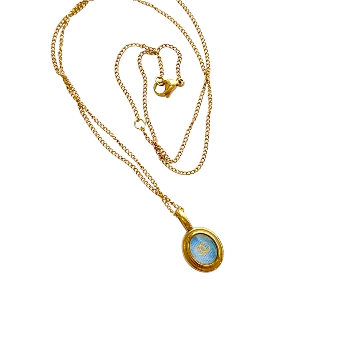 golden Azure cc necklace