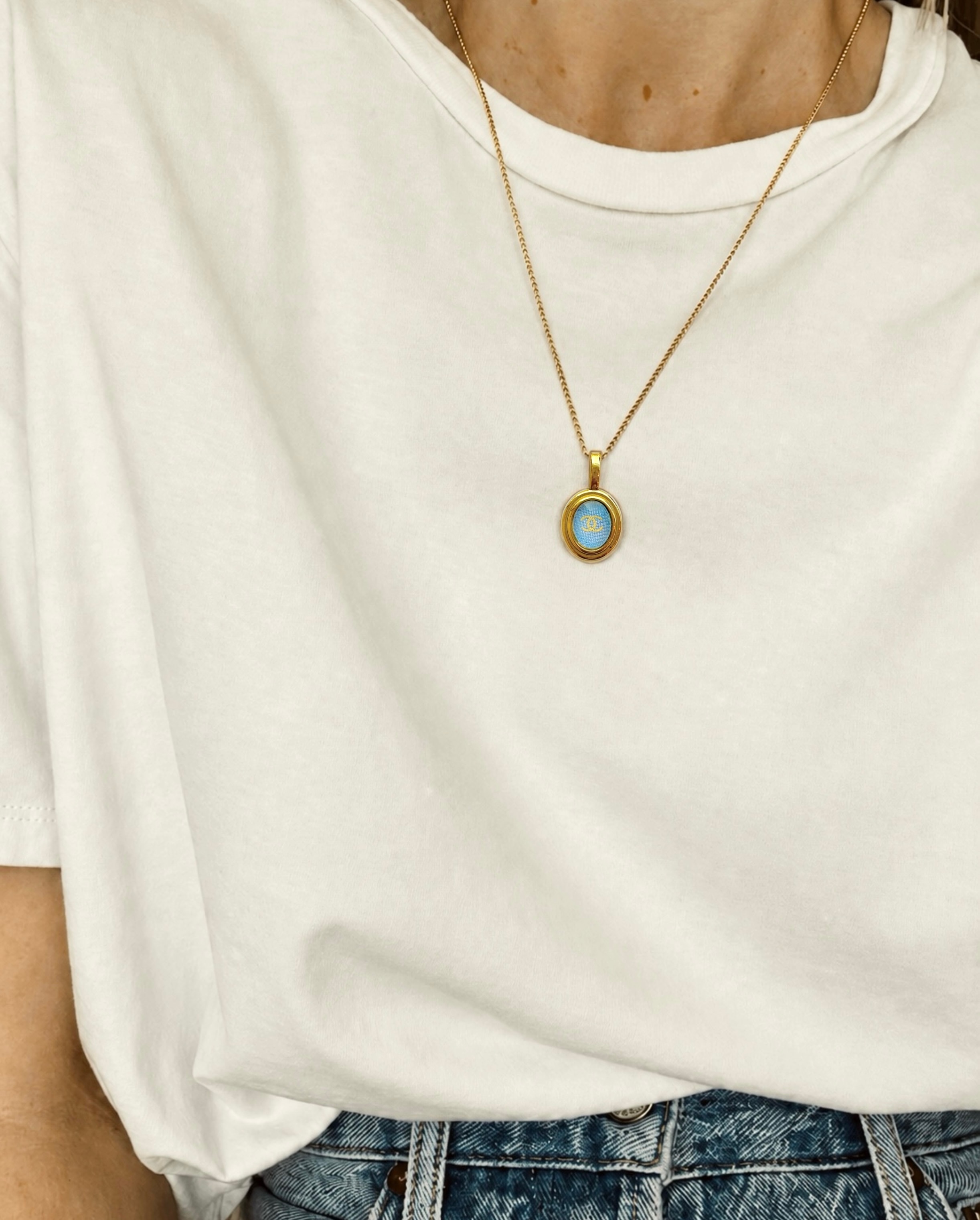 golden Azure cc necklace