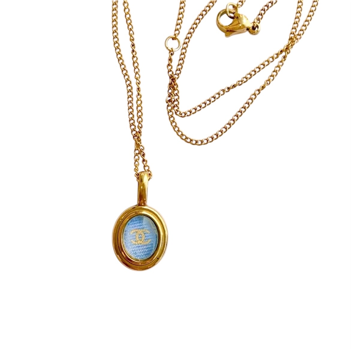 golden Azure cc necklace