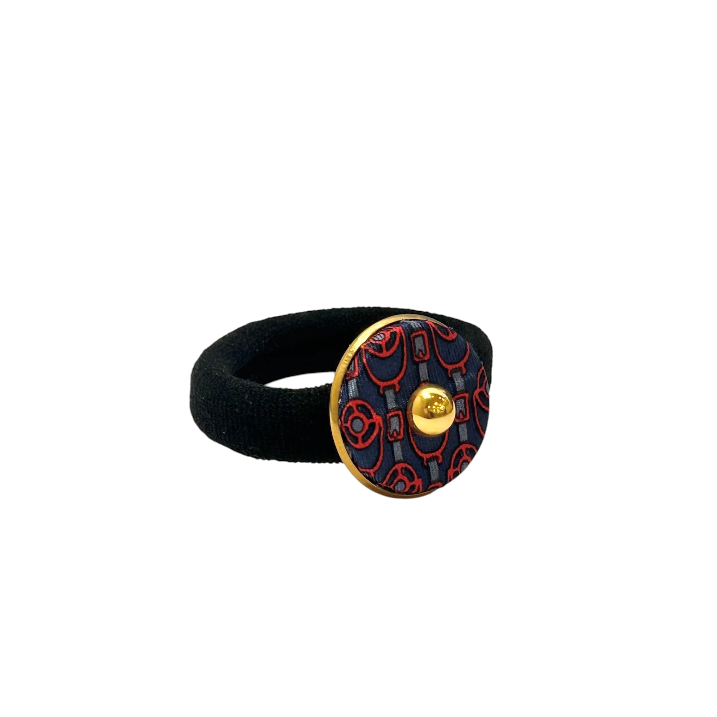 Ronde silk Palette brooch no.1