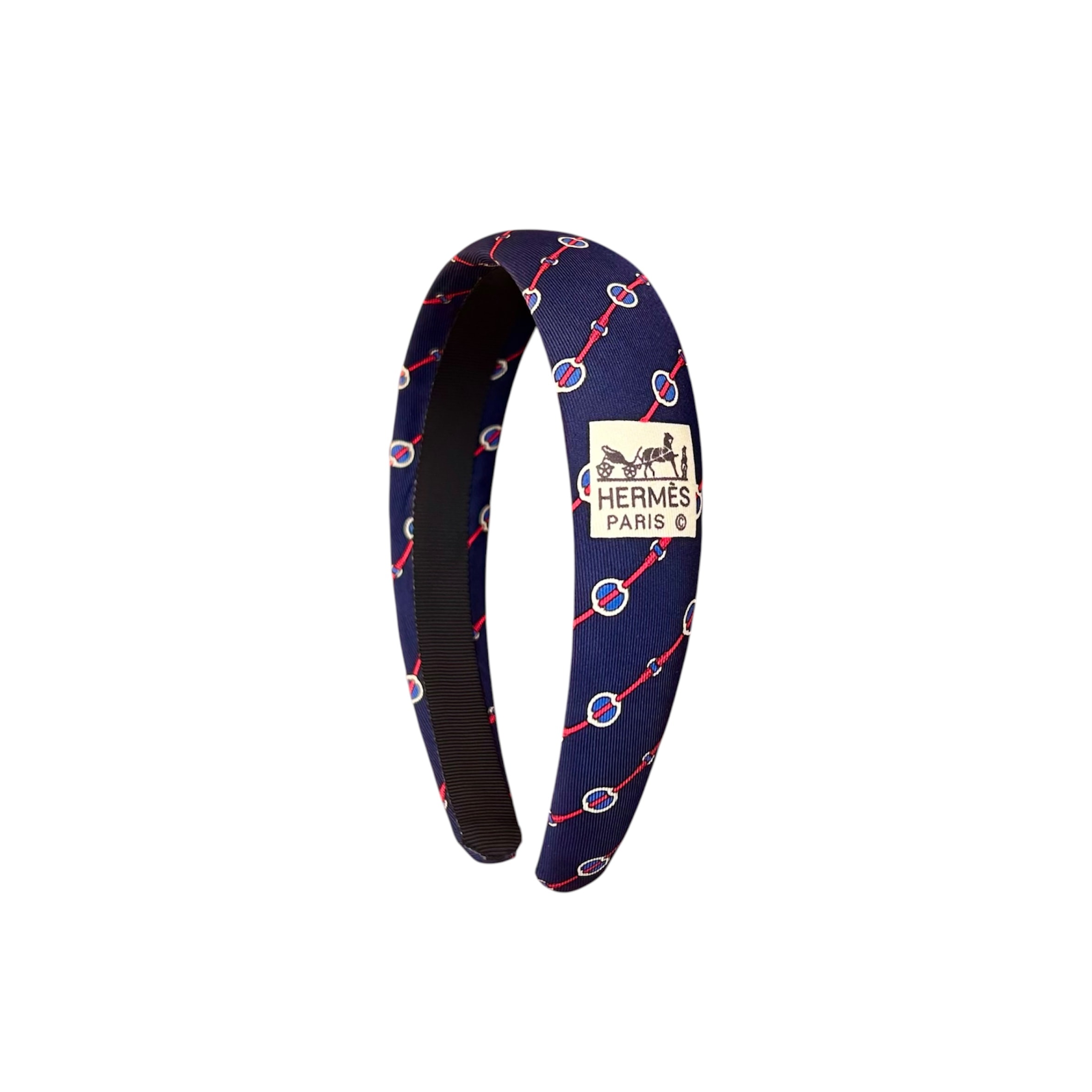 Eperon navy silk band